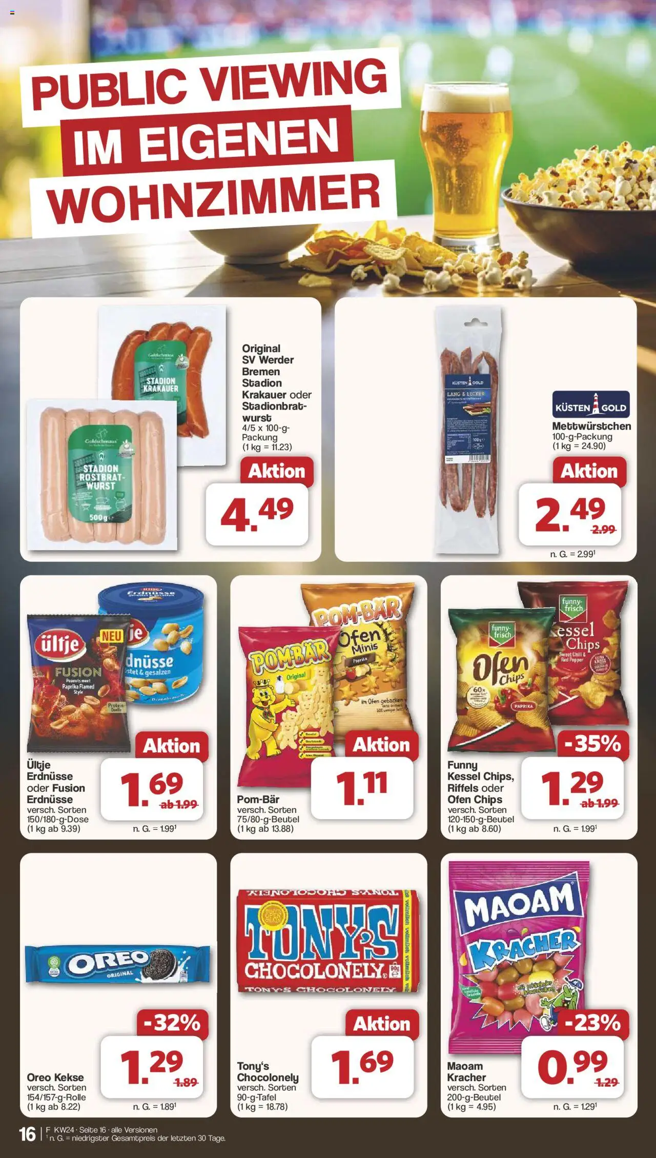 Famila Nordwest Prospekt 	 - gültig ab dem 10.06.2025 | Seite: 19 | Produkte: Ofen, POM-BÄR, Paprika, Wurst