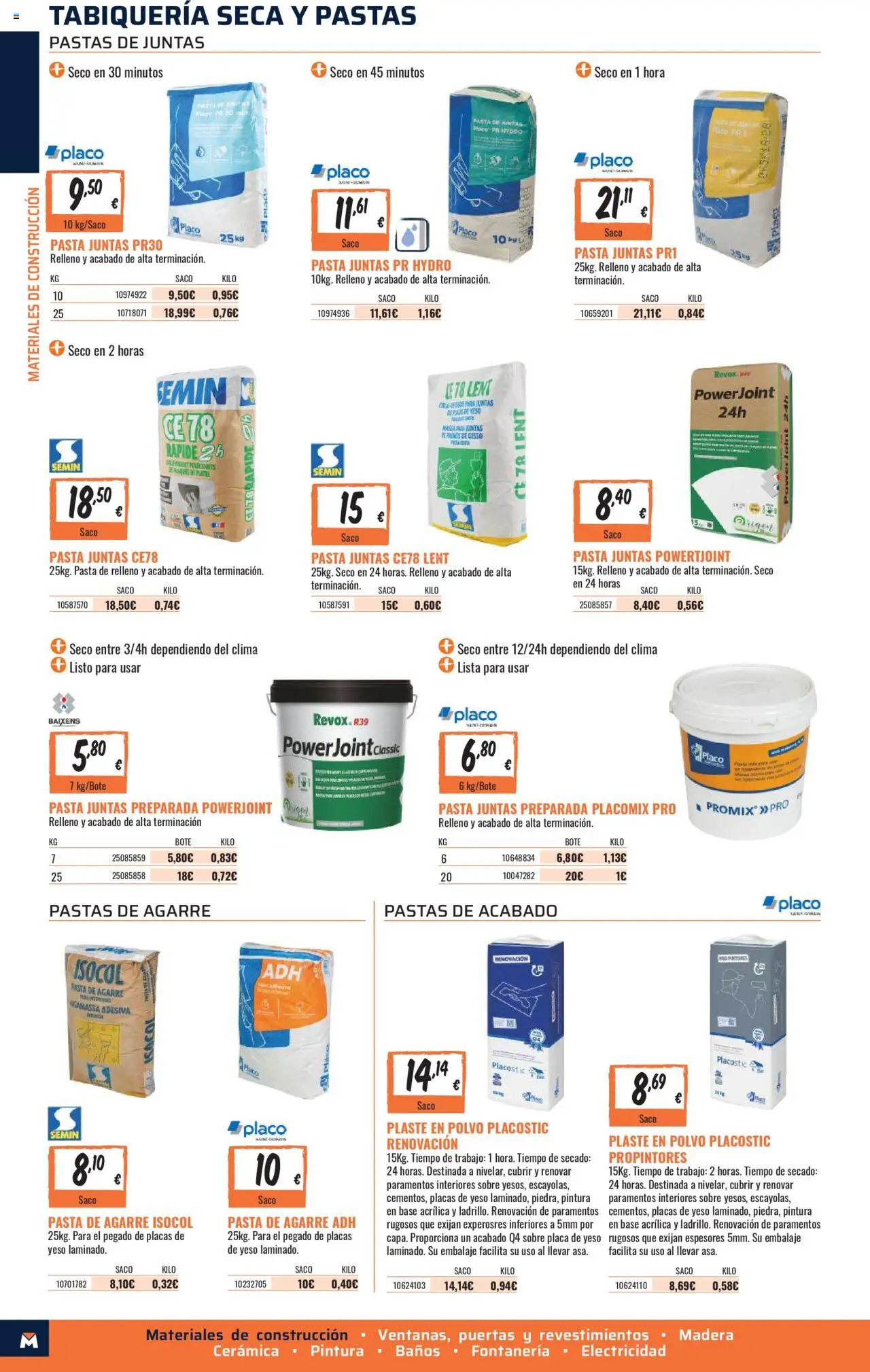 Obramat - Pamplona  │ válido desde el 10.10.2025 | Página: 4 | Productos: Polvo, Pasta
