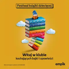Pogląd oferty "Empik promocje - Festiwal książki dziecięcej" - ważna od 11.03.2026