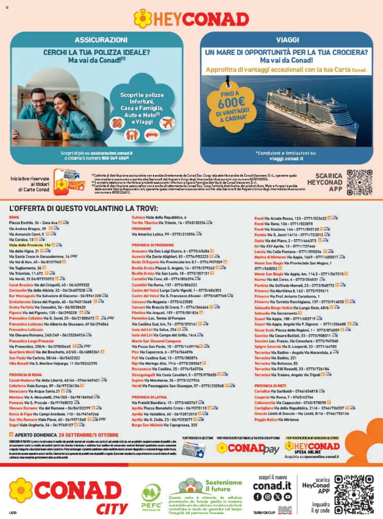 Volantino Conad del 24.09.2025 | Pagina: 16 | Prodotti: Acqua, The