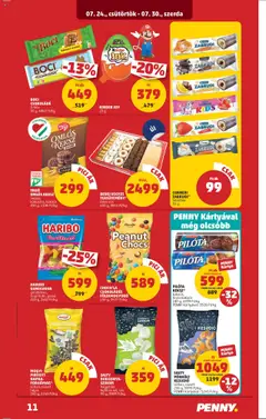 PENNY akciós ujság - amely érvényes a következő dátumtól: 24.07.2025 | Oldal: 15 | Termékek: Chips, Burgonya, Kesudió, Tejcsokoládé