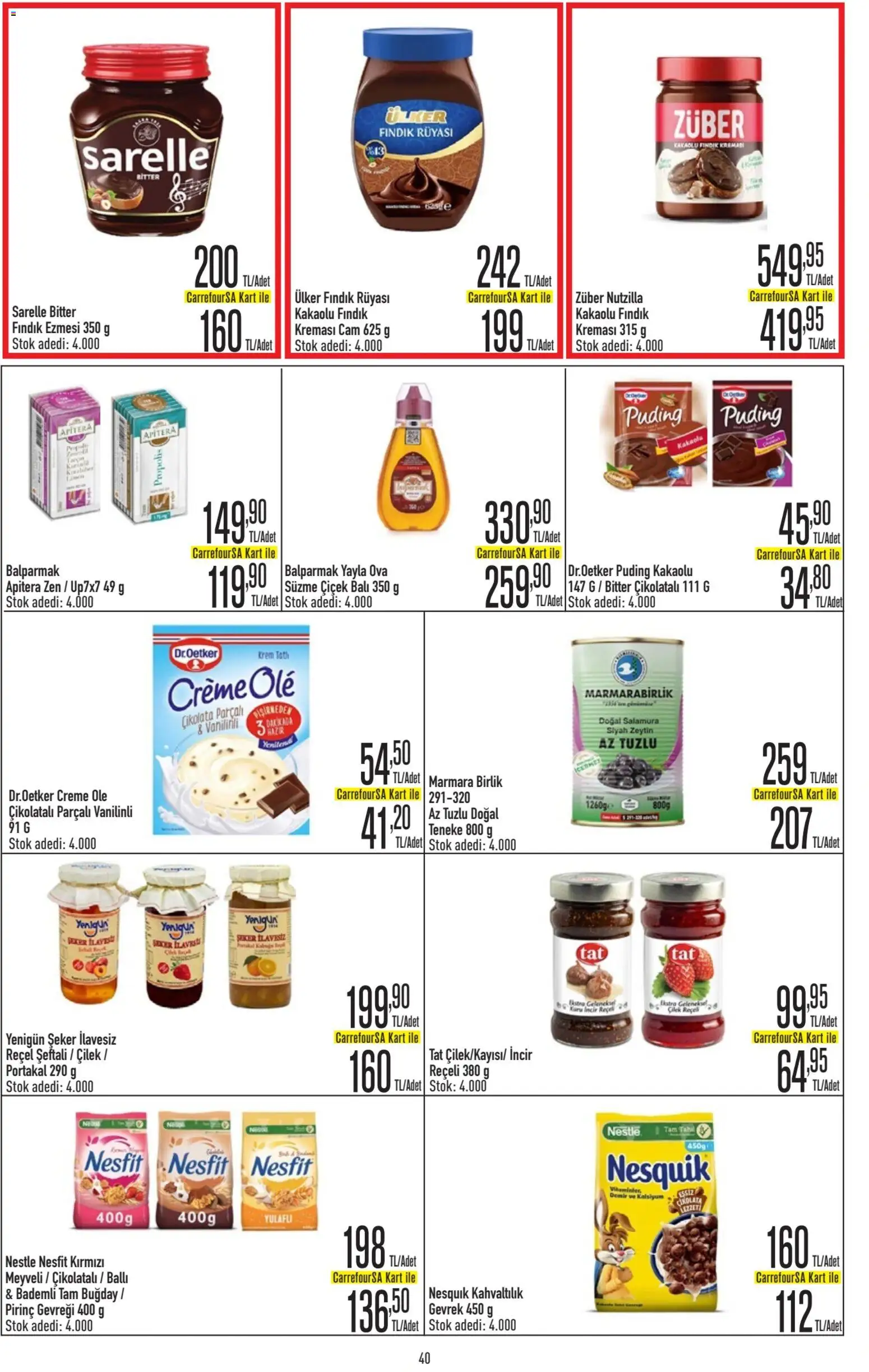 CarrefourSA Katalog - 05.01.2026 tarihinden itibaren geçerlidir | Sayfa: 41 | Ürünler: Pirinç gevreği, Krem, Portakal, Zeytin