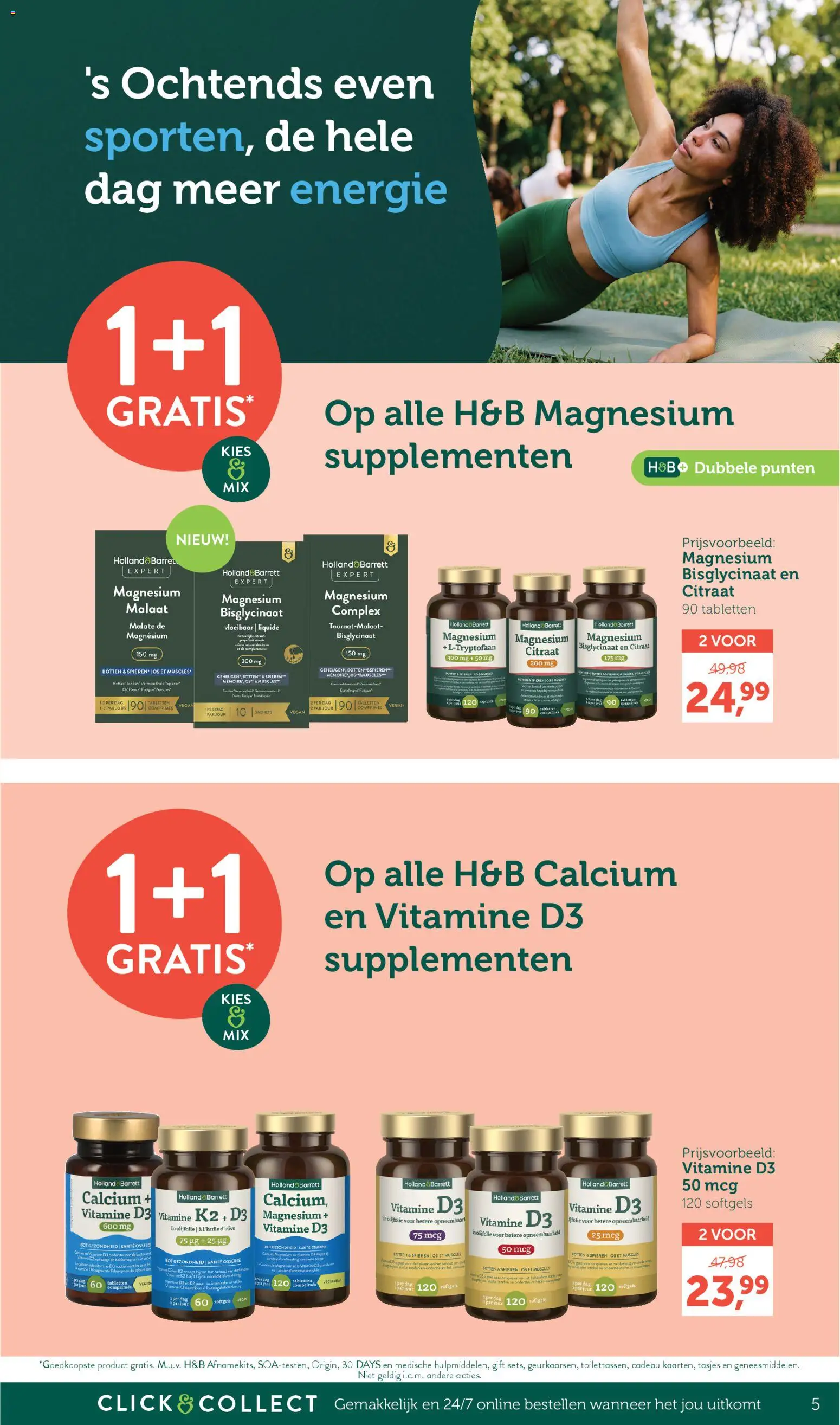 Nieuwe » Holland & Barrett folder van 27/04/2026 🤩  « is er! Ontdek geweldige aanbiedingen en bespaar. | België