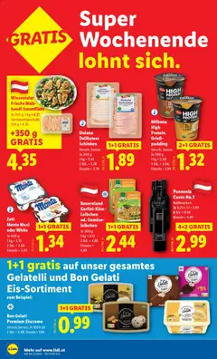 Lidl Flugblatt ab 19.02.2026 gültig | Seite: 8 | Produkte: Himbeere, Käse, Schinken, Bourbon