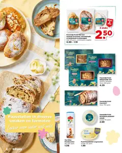 Feestelijk PLUS Roomkaas paasstol-smaak, Kuipje 150 gram - Voorbeeld van een folder van Plus, geldig van 22.03.2026 | Pagina: 8 | Producten: Waffelini, Roomkaas, Zeezout, Kardemom