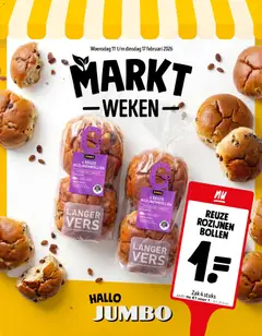 JUMBO folder / publicité - Voorbeeld van een folder van JUMBO, geldig van 11.02.2026
