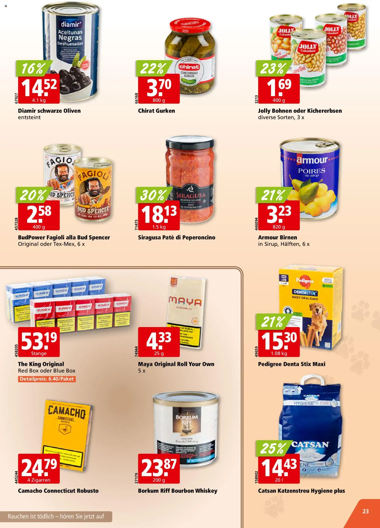 Aligro aktionen – gültig ab 09.03.2026 | Seite: 23 | Produkte: Box, Bourbon, Gurken, Whiskey