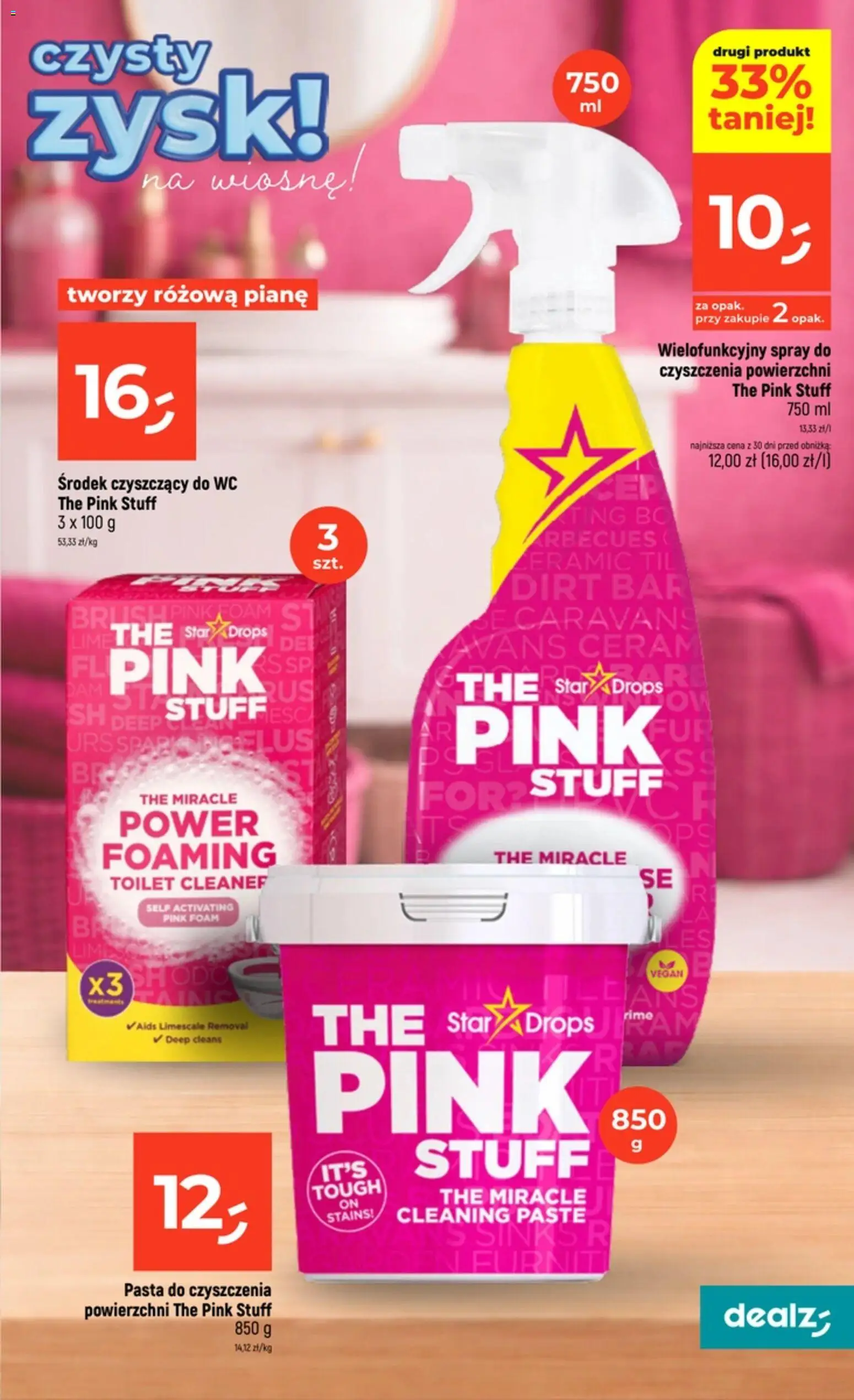 Dealz gazetka - Czysty zysk od 19.03.2026 | Strona: 3 | Produkty: Cleaner