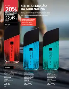 Pré-visualização Full Speed Max Turbo Eau de Toilette em Spray Para Ele, Maça Gelada. Accord de Adrenalina. Couro Luxe. válido de 01.01.2026 | Página: 106