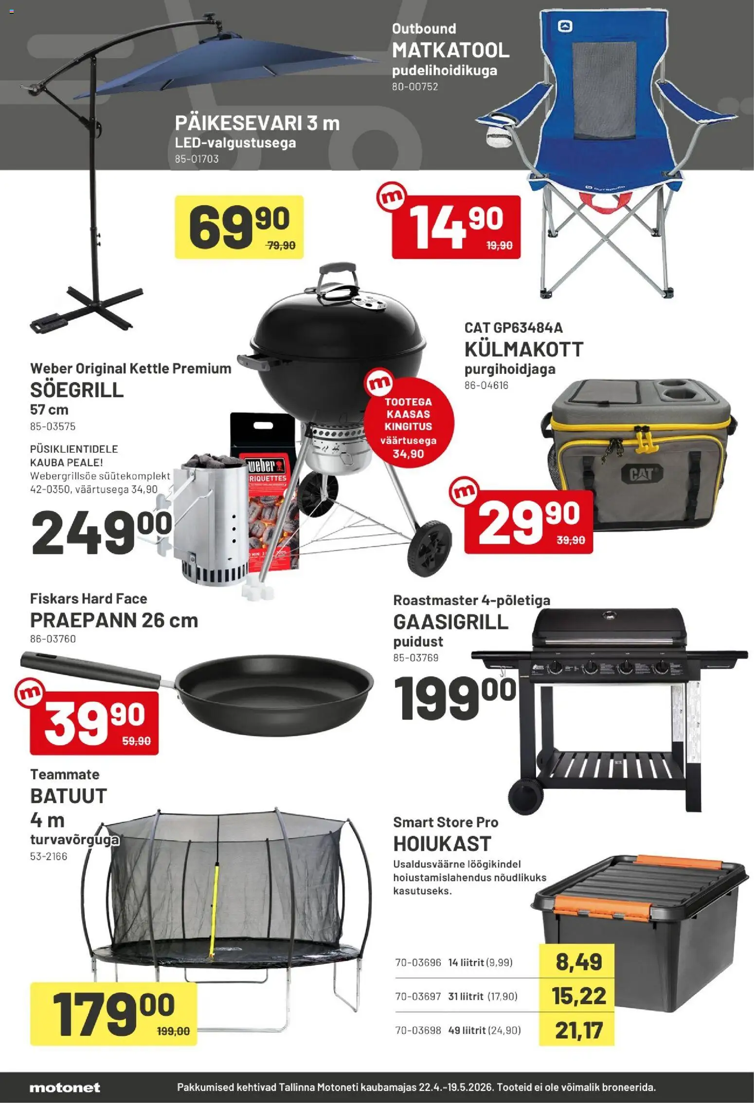 Motonet - Motonet-päevad! – voimassa 22.04.2026 alkaen | Sivu: 12