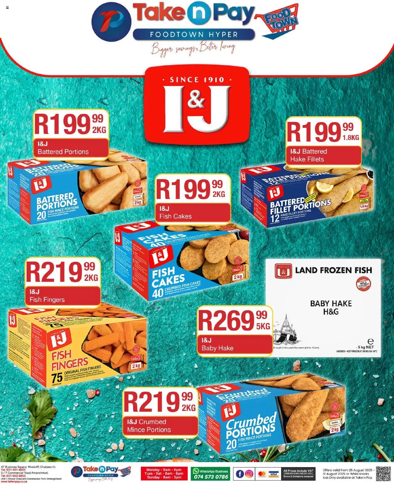 Take n Pay - Specials │ valid from 25.08.2025 | Page: 10 | Products: Fish
