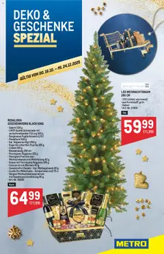 Metro  Deko & Geschenke ab 16.10.2025 gültig