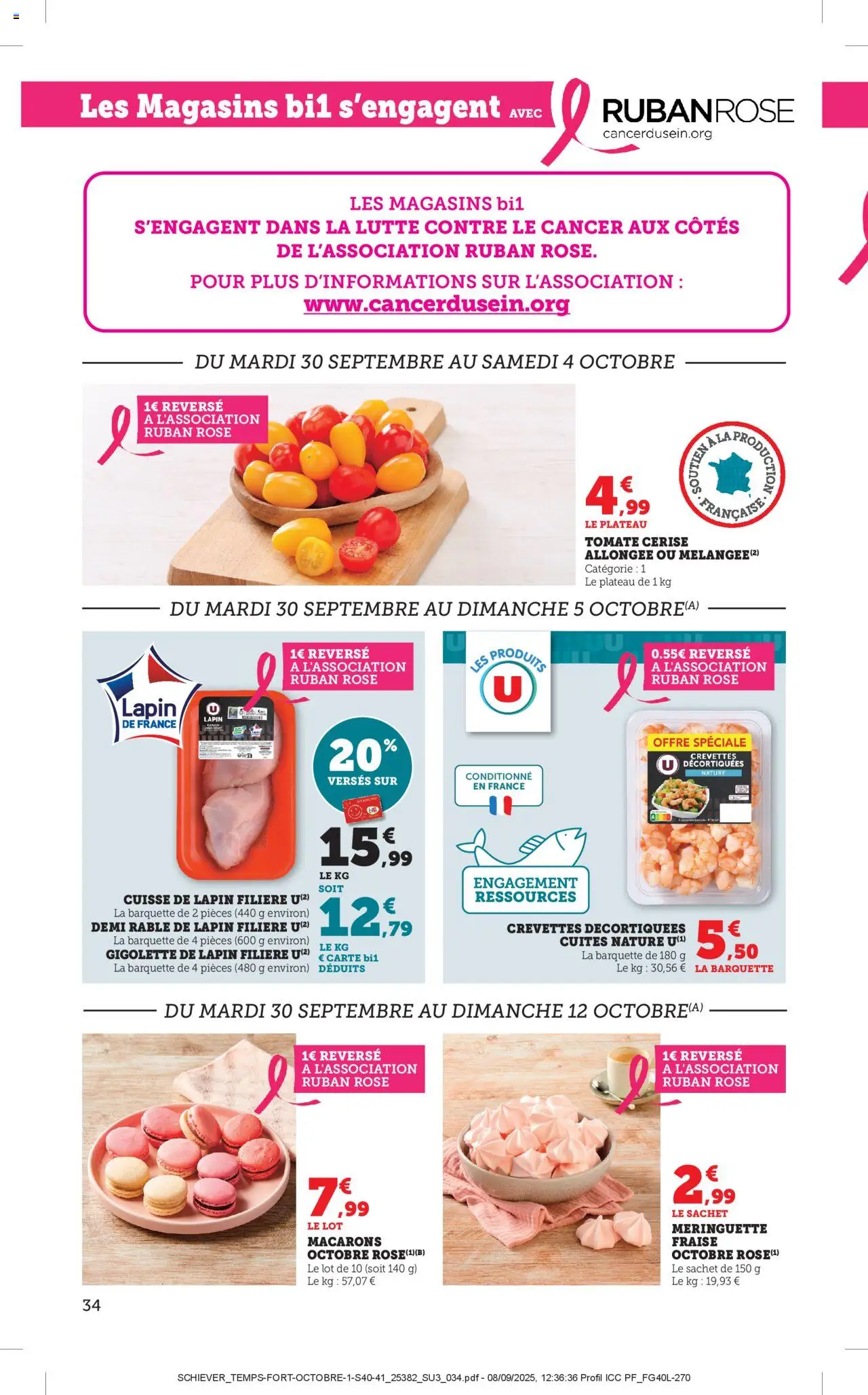 {H1} | Page: 34 | Produits: Plateau, Lapin, Crevettes, Tomate cerise