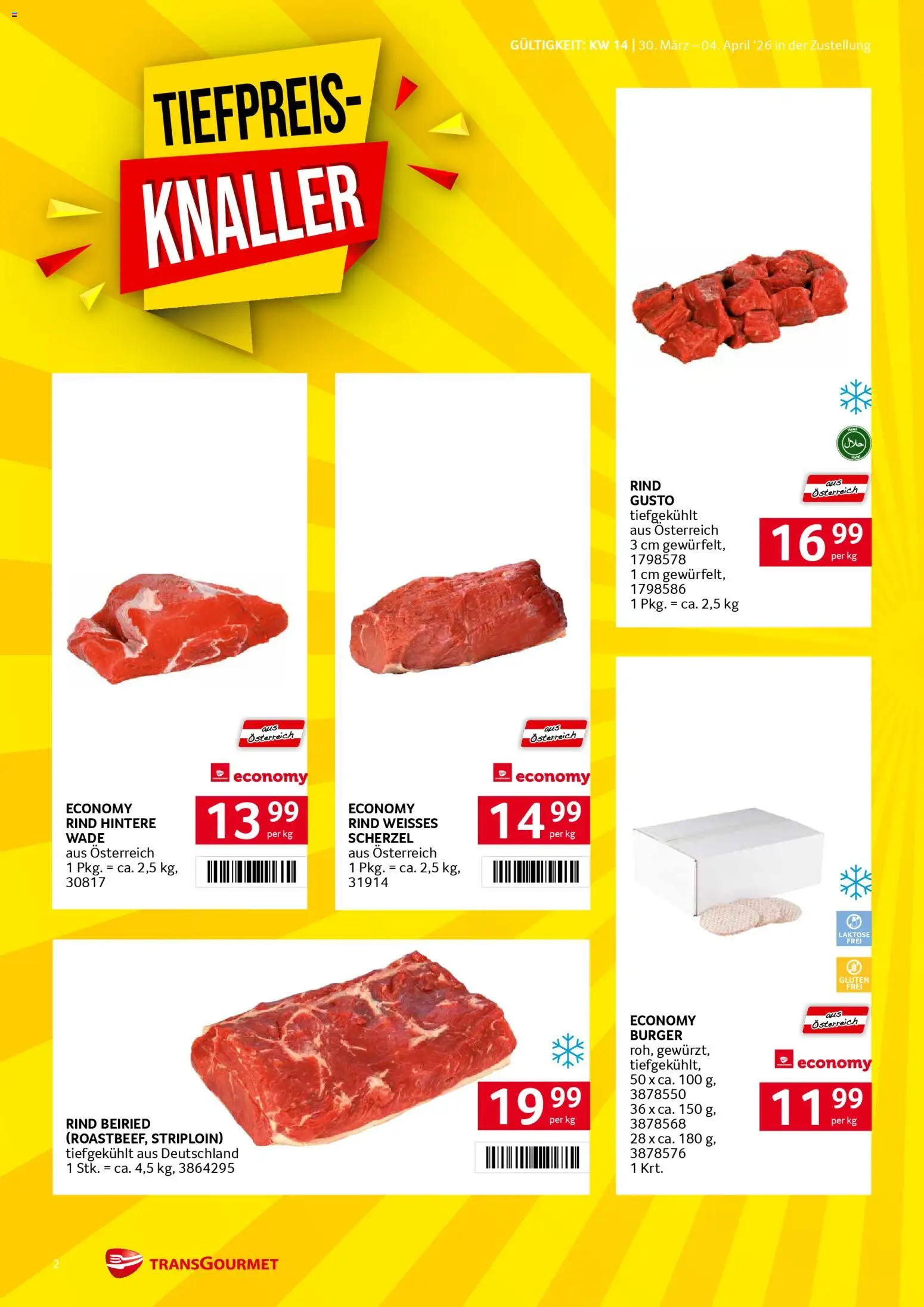 Transgourmet Zustellaktion gültig ab 30.03.2026 | Seite: 2