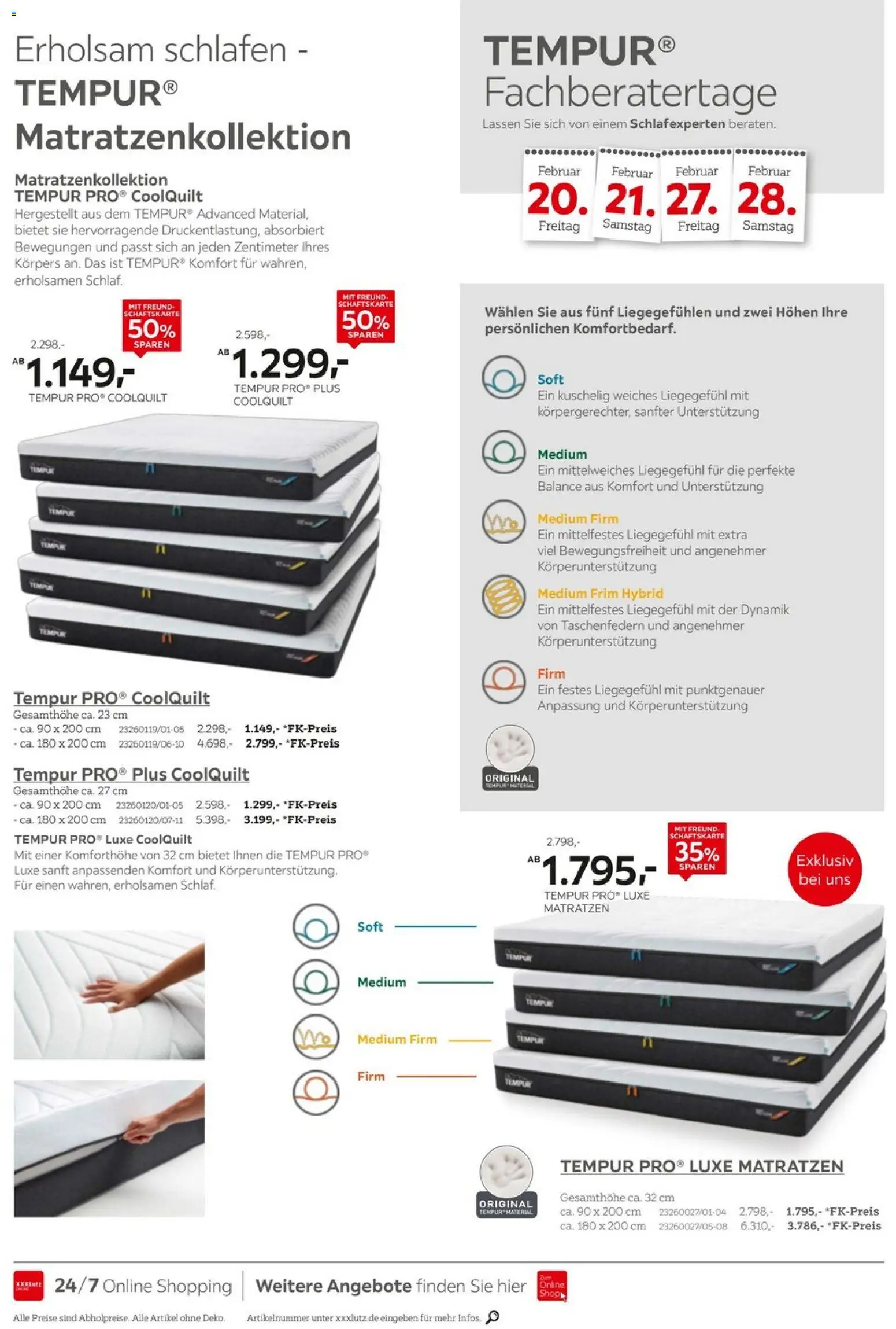 XXXL Lutz Tempur Spezial – gültig ab 15.02.2026 | Seite: 2