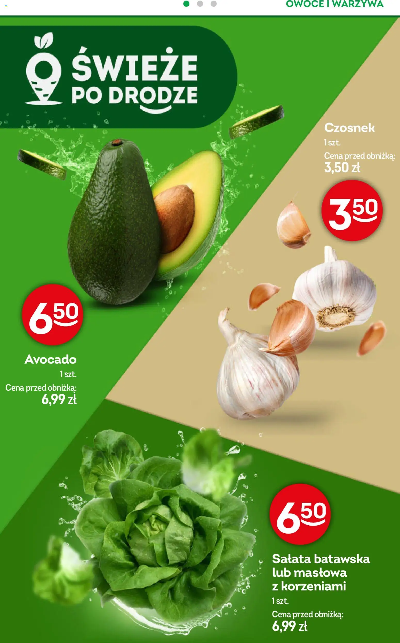 Żabka Gazetka - Codzienne produkty od 25.02.2026 | Strona: 3 | Produkty: Czosnek, Warzywa, Owoce