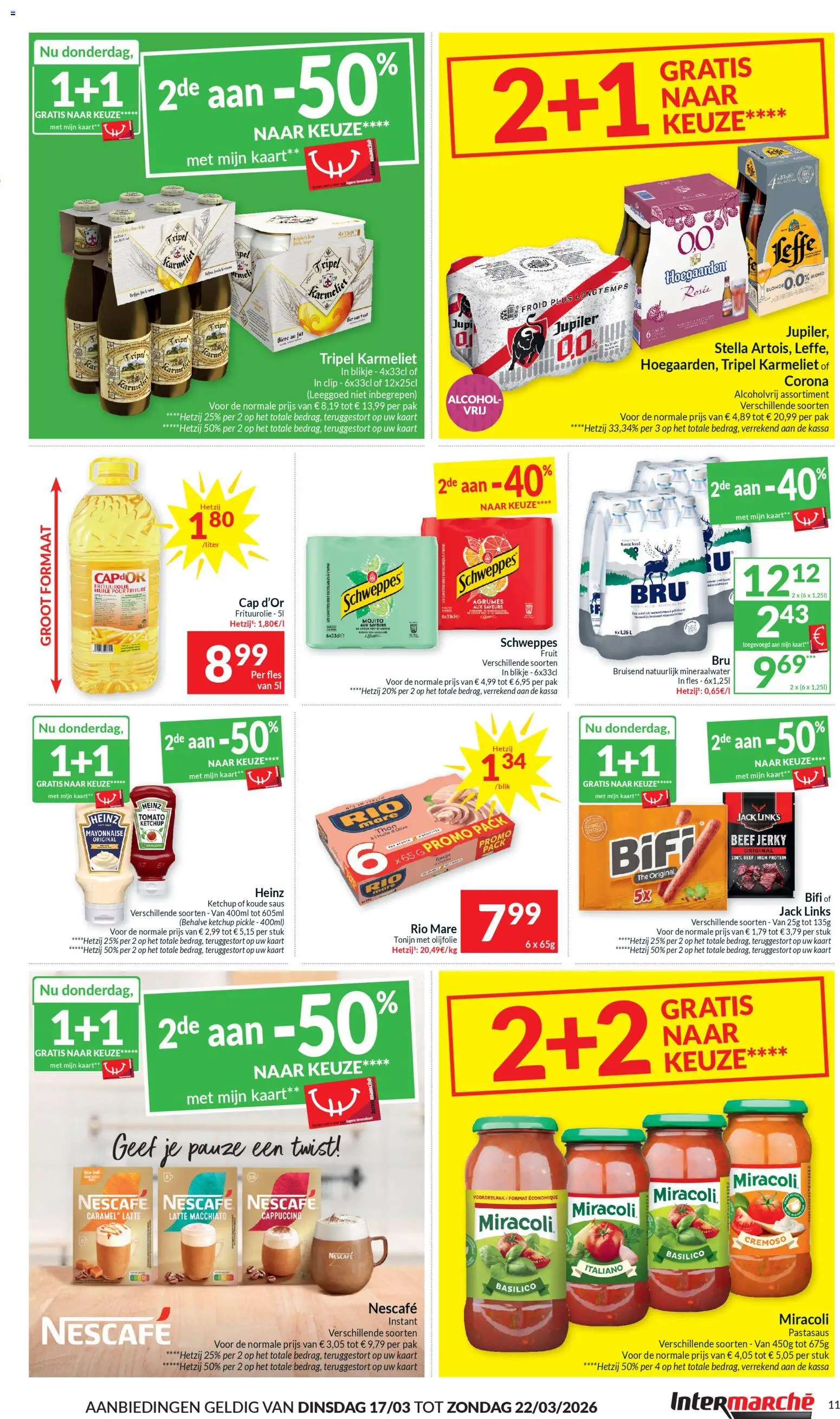 {H1} | Pagina: 11 | Producten: Saus, Alcohol, Nescafe, Kaart