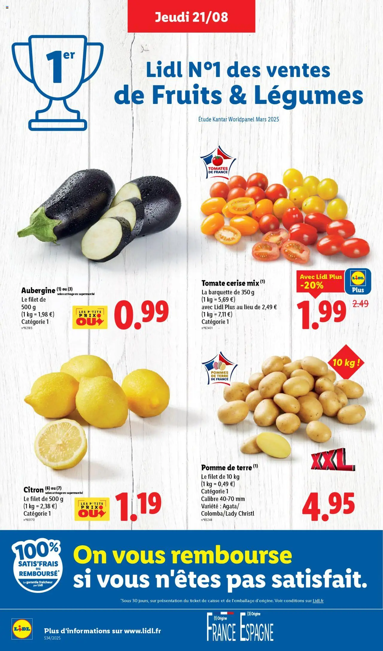  | Page: 2 | Produits: Citron, Pomme, Tomate cerise, Pommes