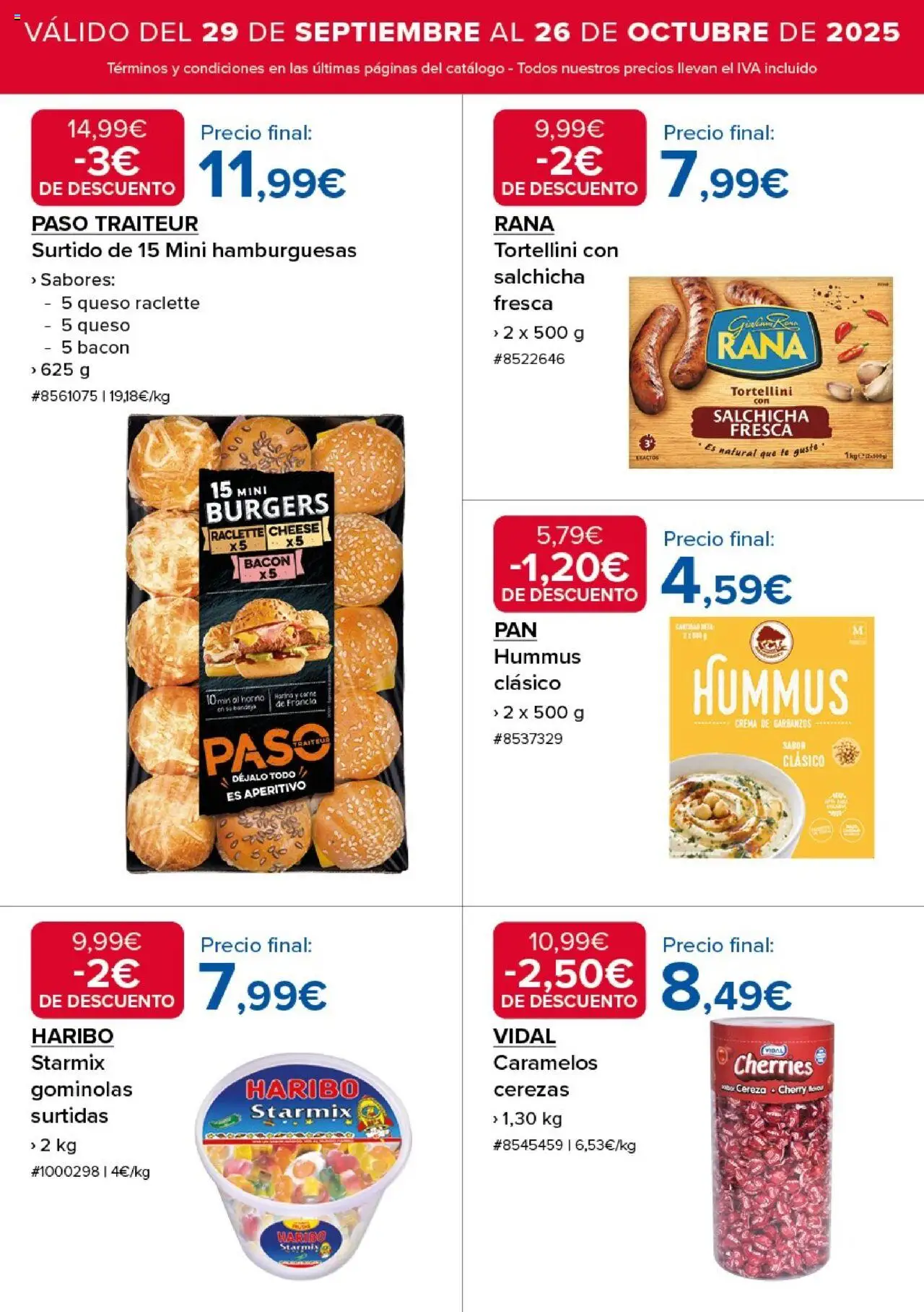 Costco catálogo │ válido desde el 29.09.2025 | Página: 18 | Productos: Queso, Λάστιχο με πιεστικό, Té, Horno
