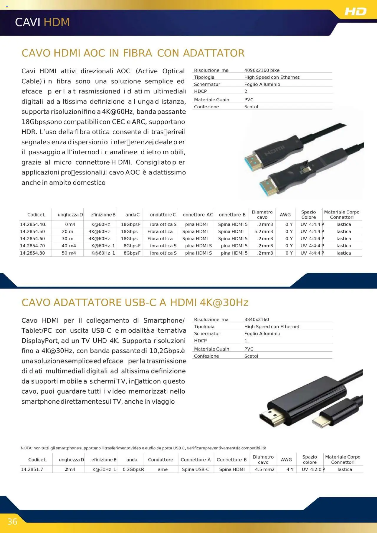 Volantino GBC del 16.10.2025 | Pagina: 36 | Prodotti: Smartphone, TV, Cavo, Connettore