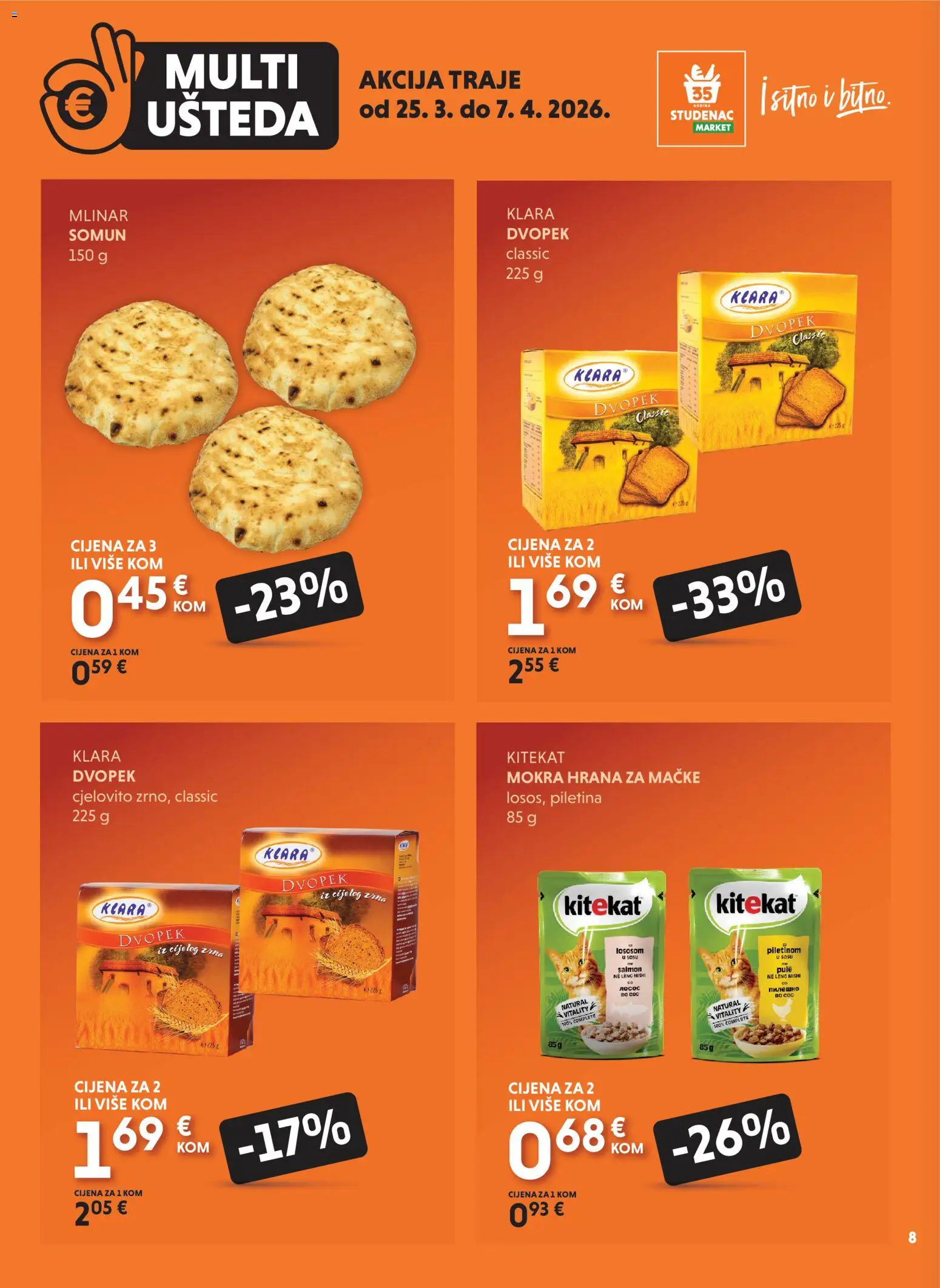 Studenac katalog | vrijedi od 25.03.2026 | Stranica: 8