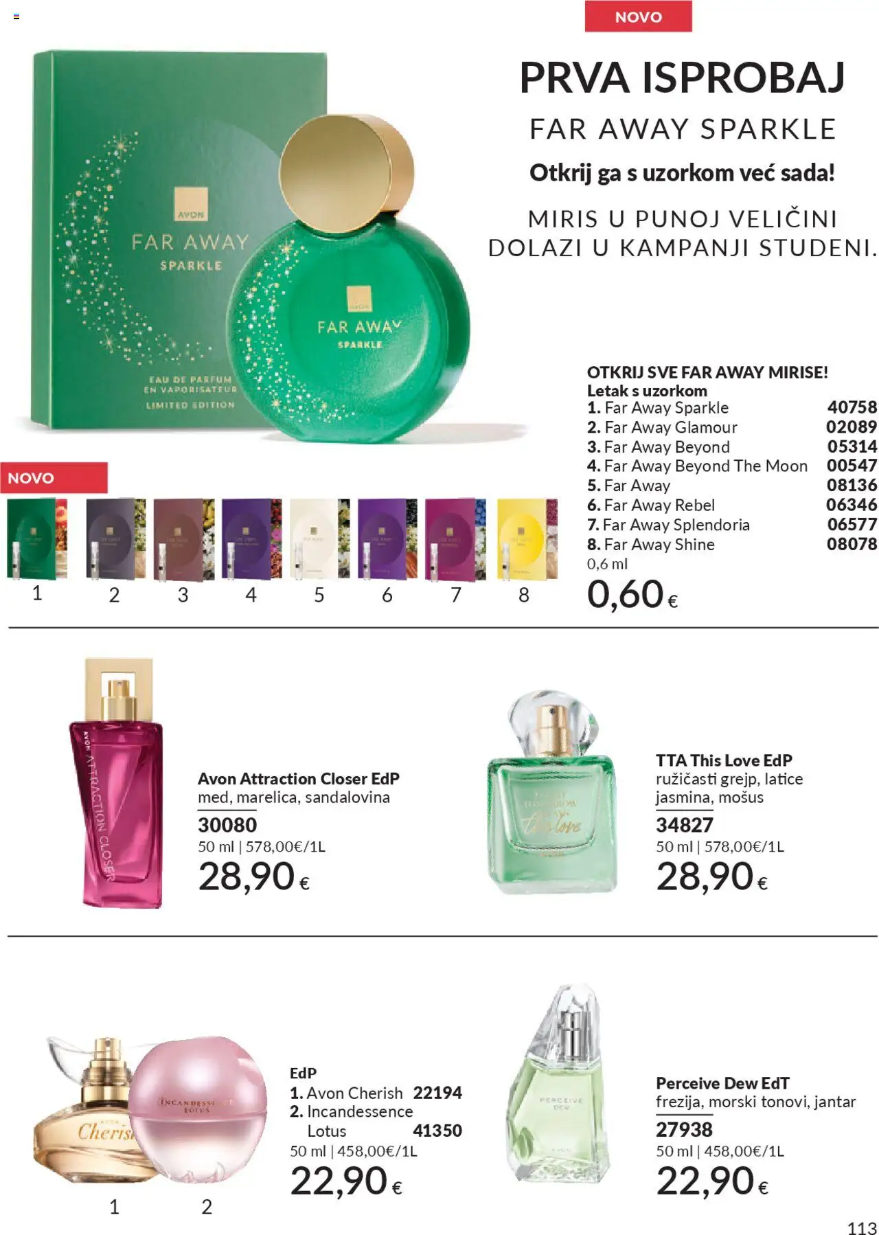 Avon katalog | vrijedi od 30.09.2025 | Stranica: 113 | Proizvodi: Miris