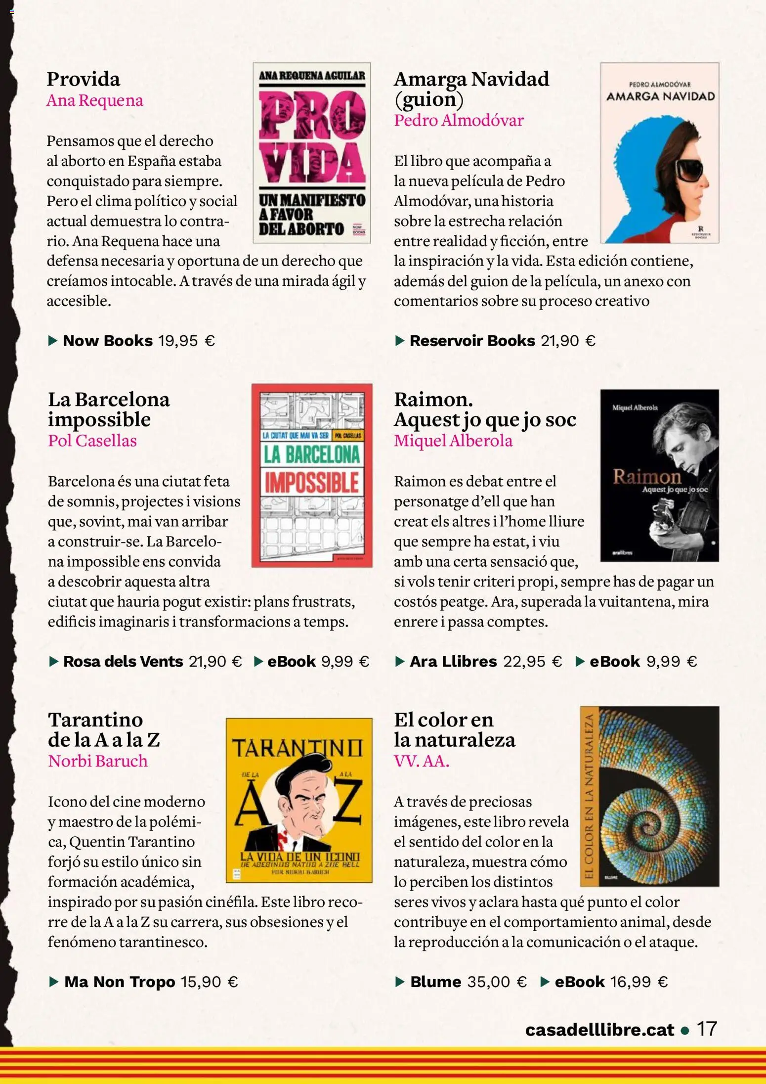 Casa del libro Rebel el qui llegeix │ válido desde el 01.04.2026 | Página: 17