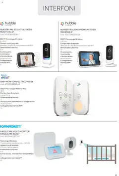 Anteprima del volantino Catalogo Camarette e Lettini Prenatal	 valido a partire dal 01.01.2025 | Pagina: 82 | Prodotti: Schermo, Monitor, Baby monitor, Video
