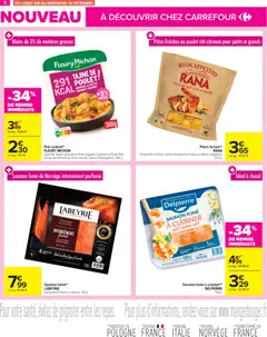 Carrefour - Prévisualisation de Carrefour Les nouveautés valide à partir de 01.12.2025 | Page: 2 | Produits: Tajine, Mozzarella, Pommes, Pâtes