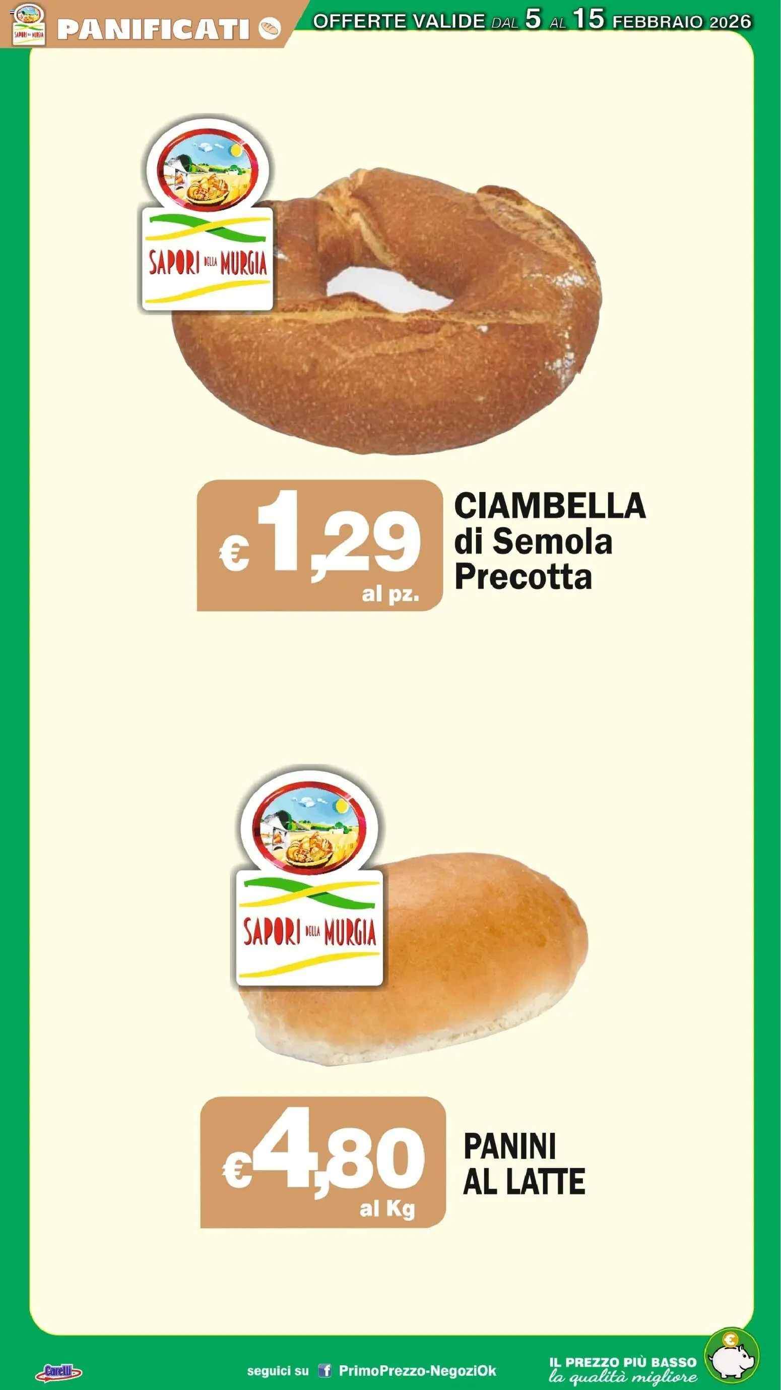 Volantino Primo Prezzo del 05.02.2026 | Pagina: 42