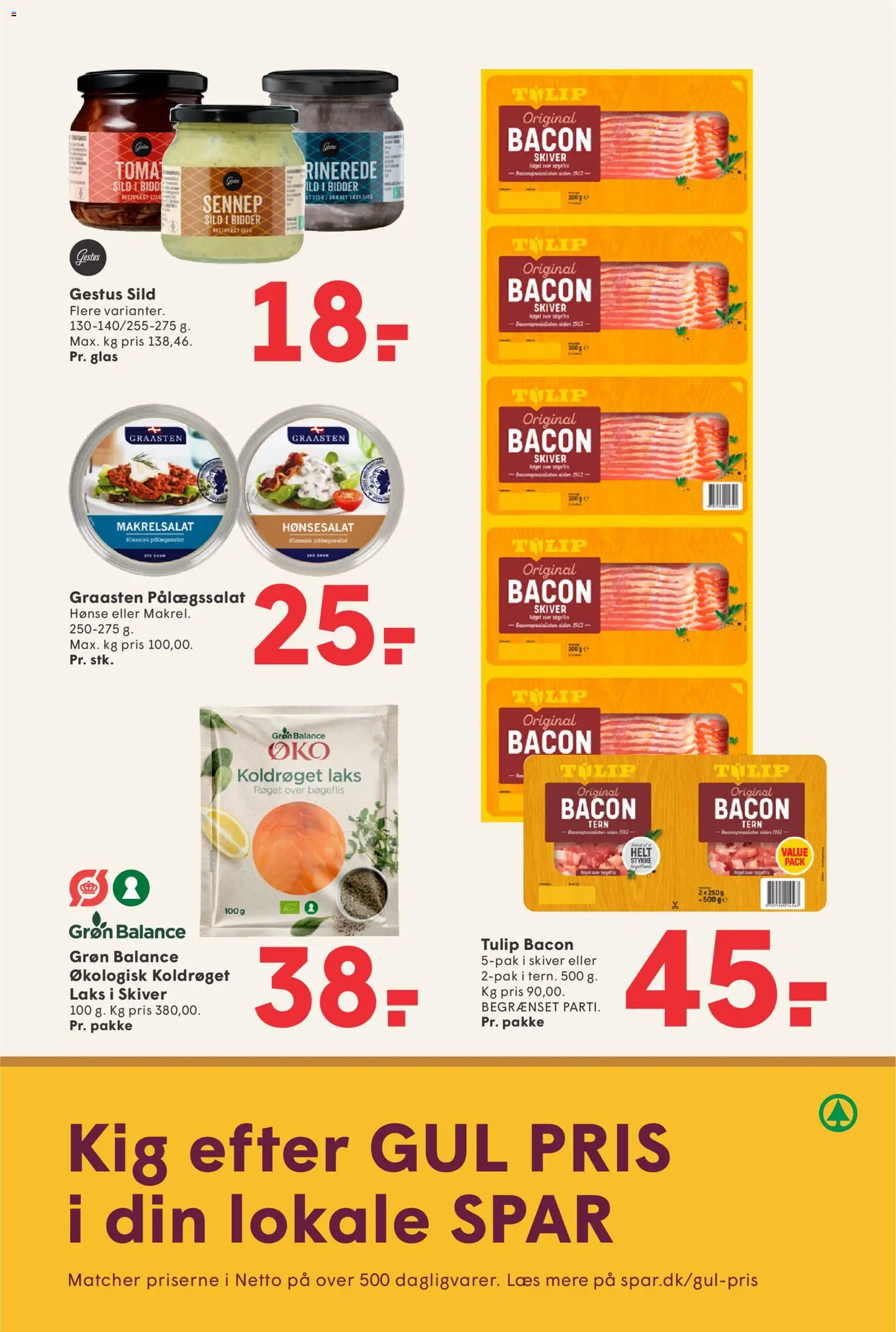 Spar tilbudsavis – gyldig fra 13.02.2026 | Side: 6 | Produkter: Sennep, Sild, Bacon