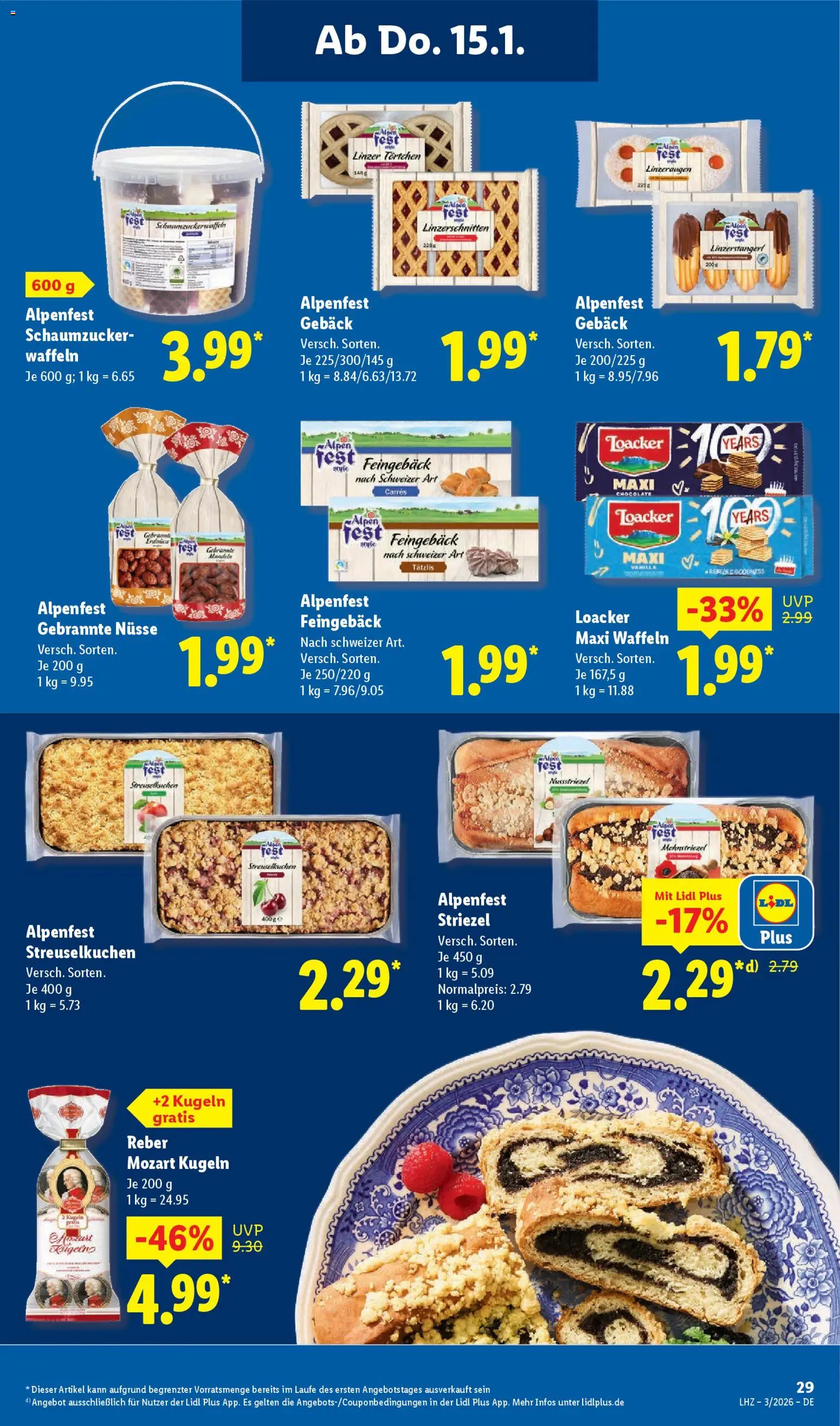 Lidl Prospekt München – gültig ab 12.01.2026 | Seite: 51 | Produkte: Waffeln, Nüsse