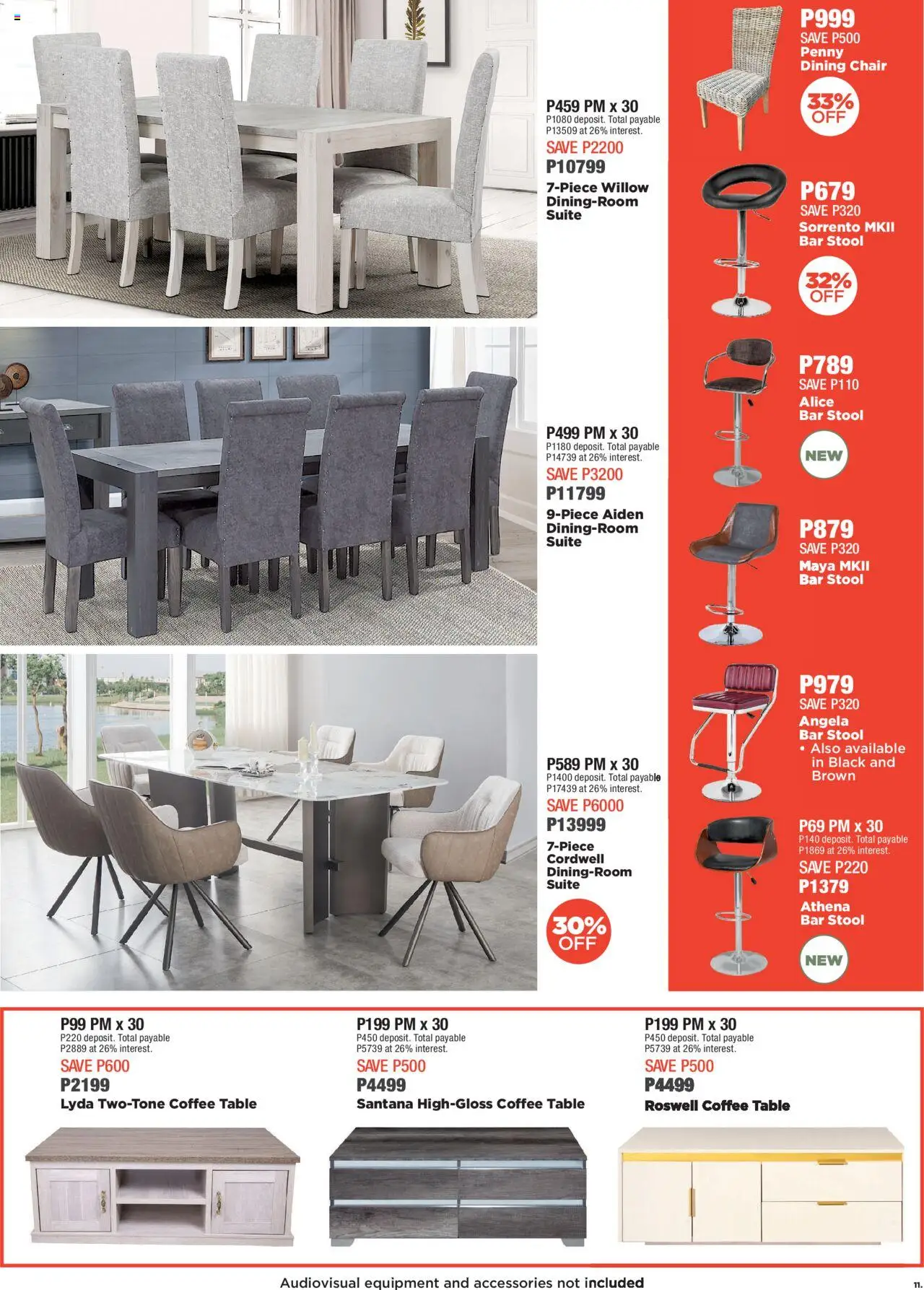 New House and Home catalogue – valid from 22.09.2025 | Page: 11 | Products: Stool, Table, Coffee, Bar stool