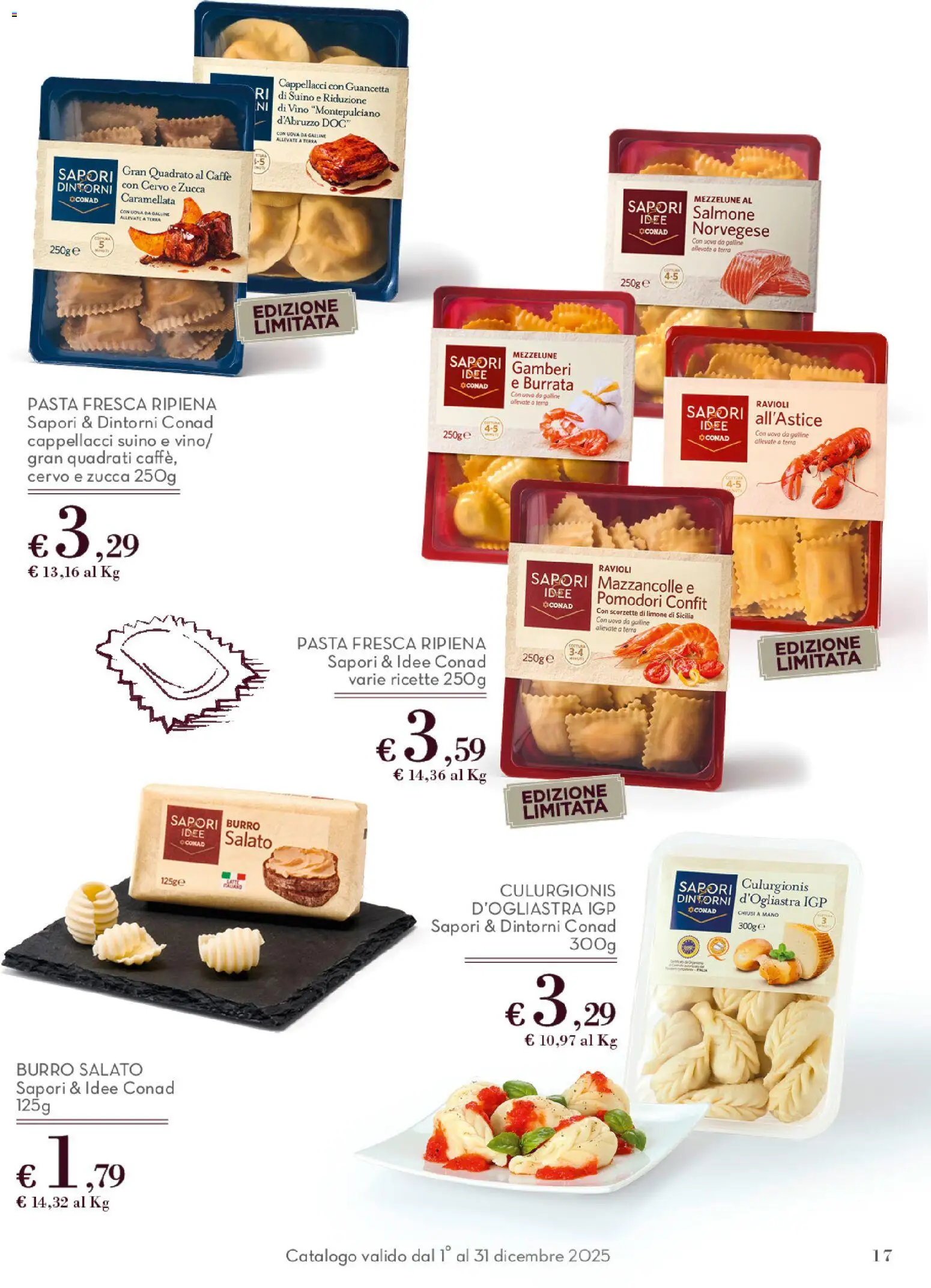 Volantino Conad del 01.12.2025 | Pagina: 17 | Prodotti: Limone, Zucca, Ravioli, Terra
