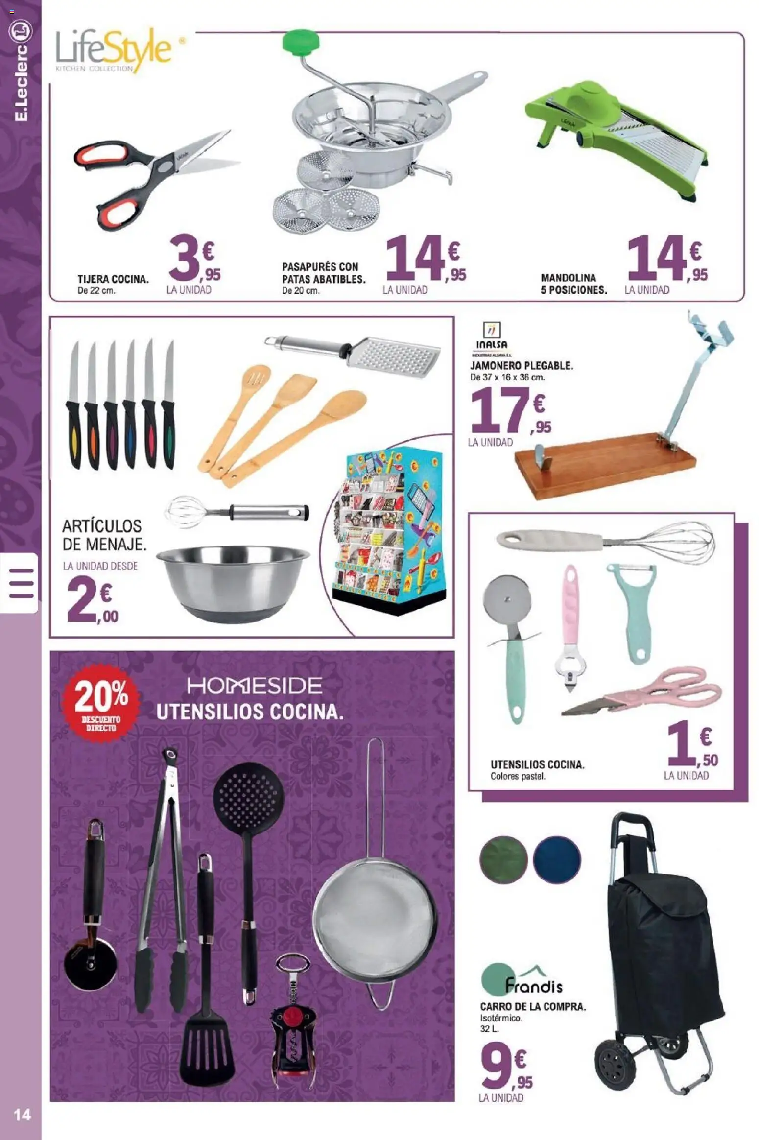 E.Leclerc folleto │ válido desde el 07.01.2026 | Página: 14