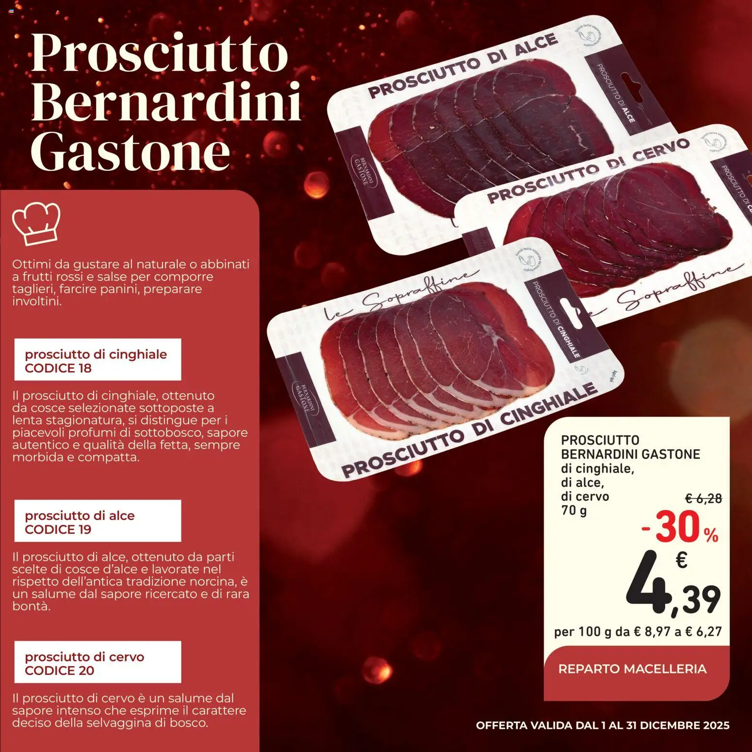 Volantino Conad del 01.12.2025 | Pagina: 21 | Prodotti: Prosciutto