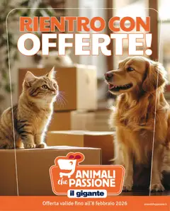 Anteprima del volantino Il Gigante Animali catalogo valido a partire dal 12.01.2026