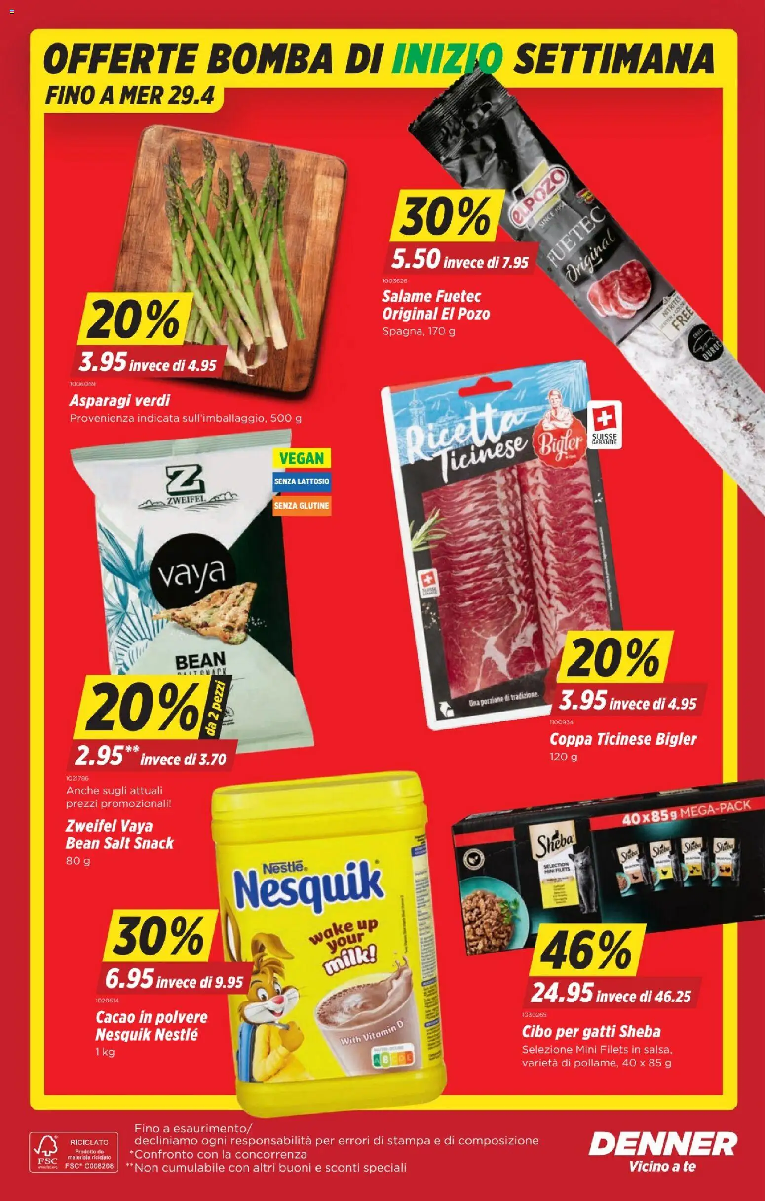 Denner aktionen IT – gültig ab 23.04.2026 | Seite: 22 | Produkte: Salami