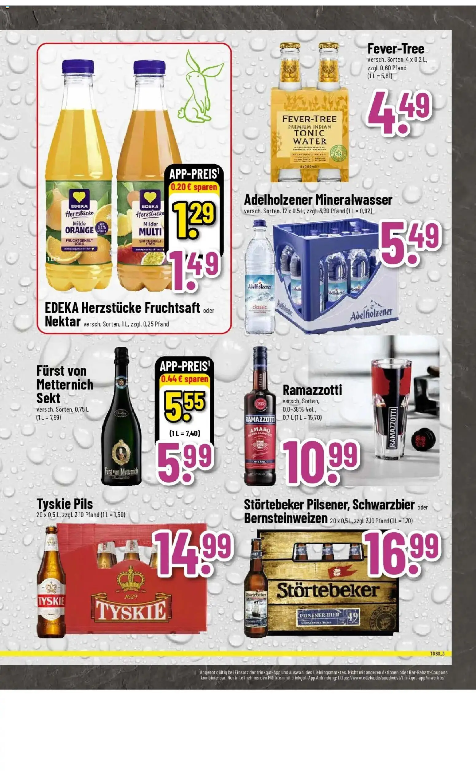 E center Prospekt Groß-Gerau	 – gültig ab 23.03.2026 | Seite: 61 | Produkte: Tyskie, Bier, Sekt, Fruchtsaft