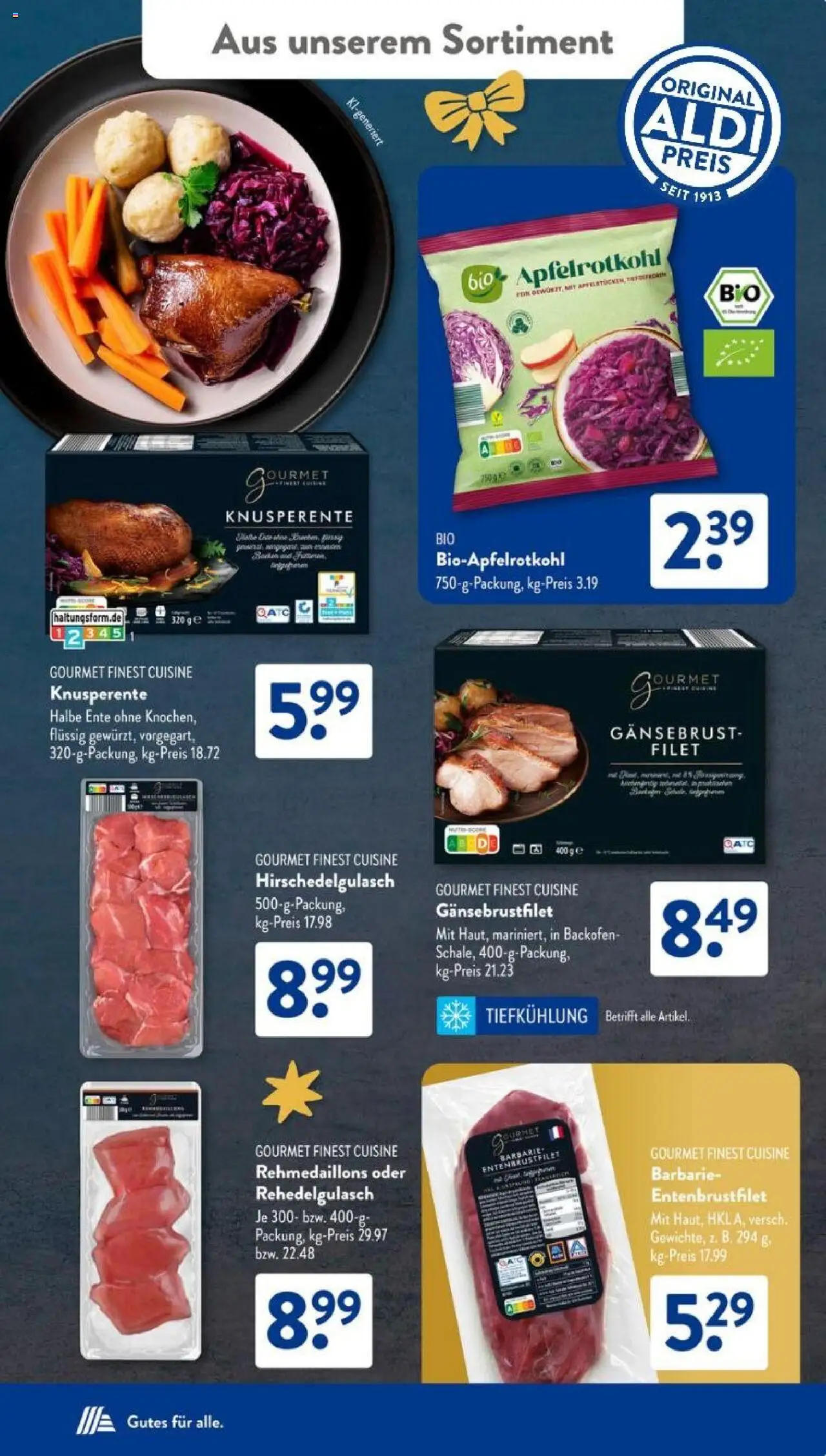 Aldi Süd Prospekt 	 – gültig ab 20.10.2025 | Seite: 23 | Produkte: Backofen, Ente