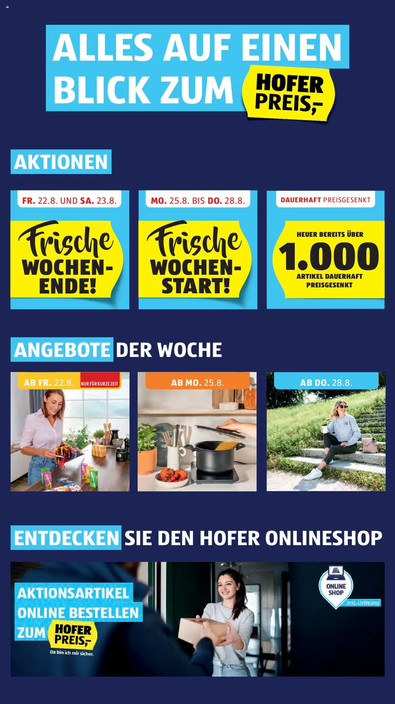 Hofer Flugblatt gültig ab 22.08.2025 | Seite: 2
