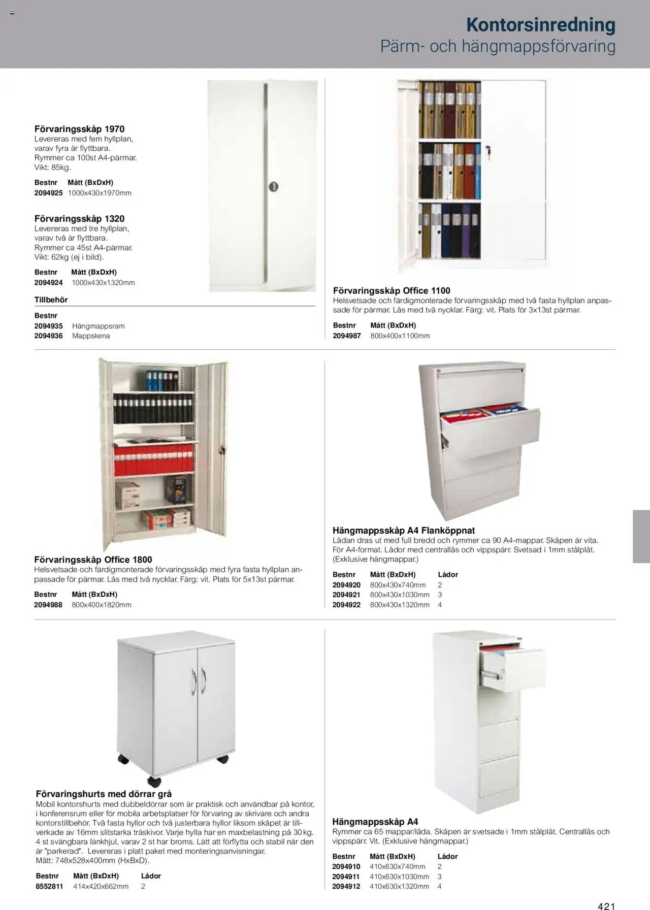 Office Depot reklamblad aktuell från 15.02.2024 | Sida: 423 | Produkter: Hylla, Pärm, Skrivare