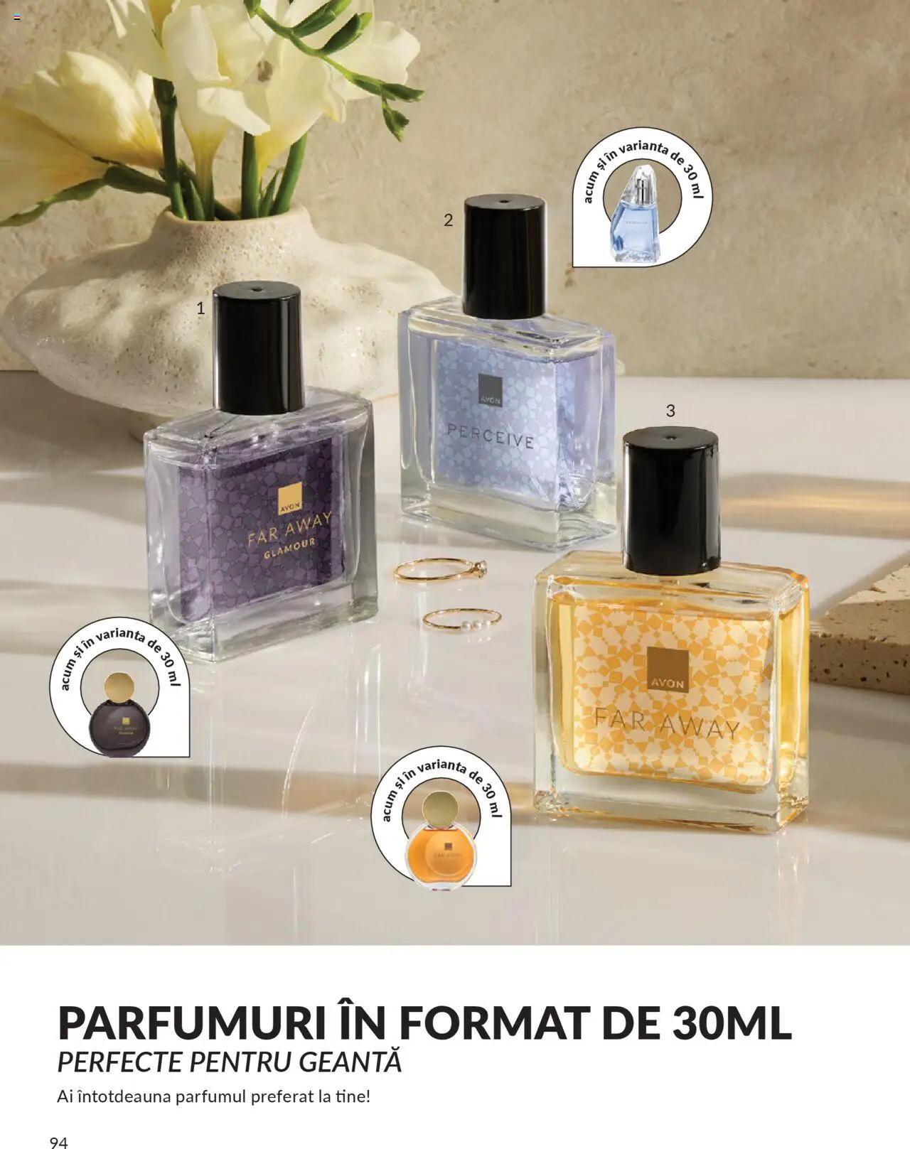 Noul catalog Avon – valabil de la 01.10.2025 | Pagină: 96 | Produse: Geantă, Parfum