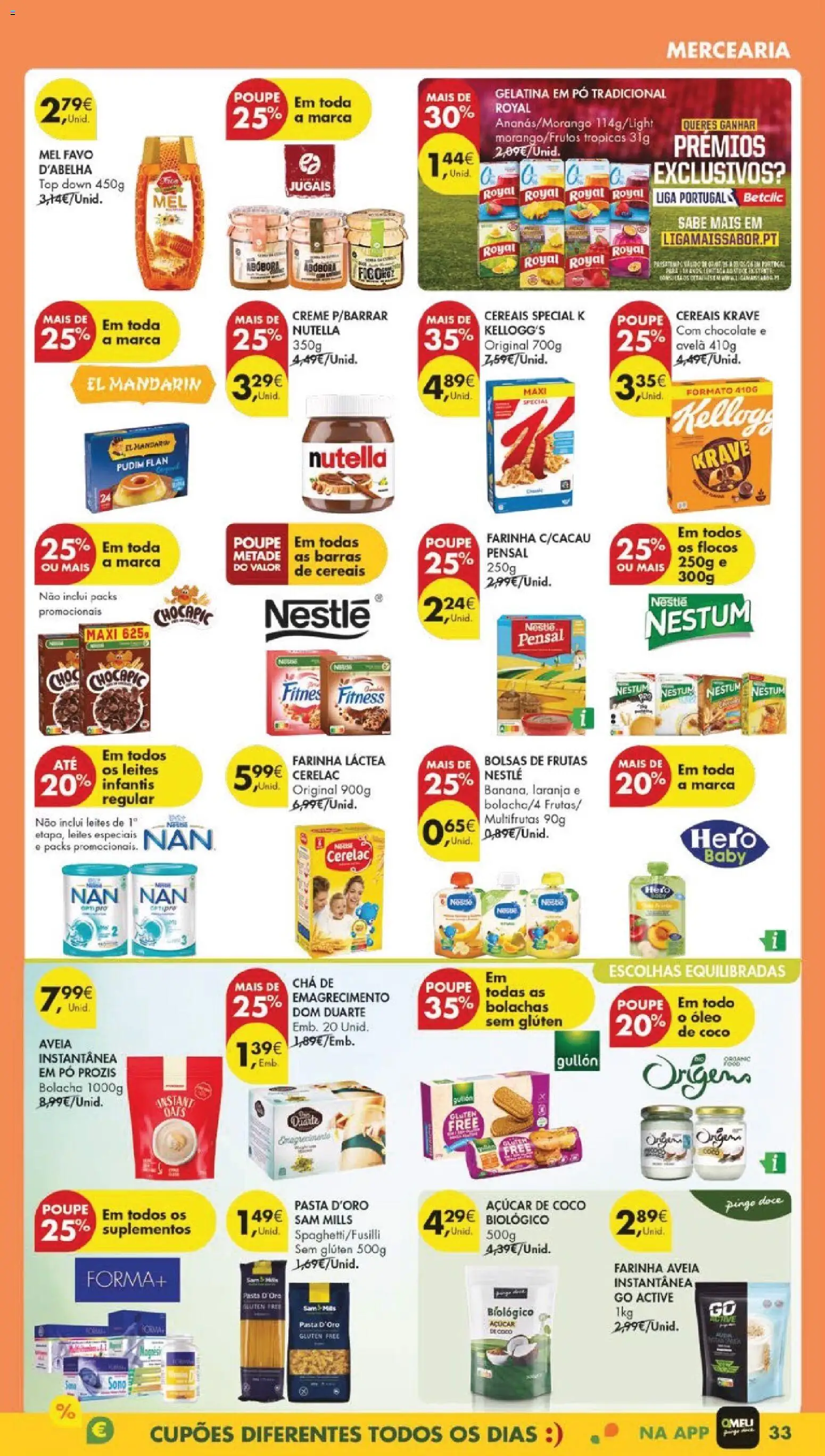 Pingo Doce Black Friday │ válido de 25.11.2025 | Página: 37 | Produtos: Farinha láctea, Gelatina, Pudim, Creme