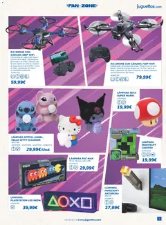 Vista previa Juguettos catálogo válido desde el 06.10.2025 | Página: 9 | Productos: Drone, Video, Cable, Playstation