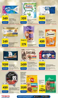 Tesco Hipermarket - Akciós újság  - amely érvényes a következő dátumtól: 04.12.2025 | Oldal: 36 | Termékek: Macskaeledel, Papírtörlő, Kutyaeledel