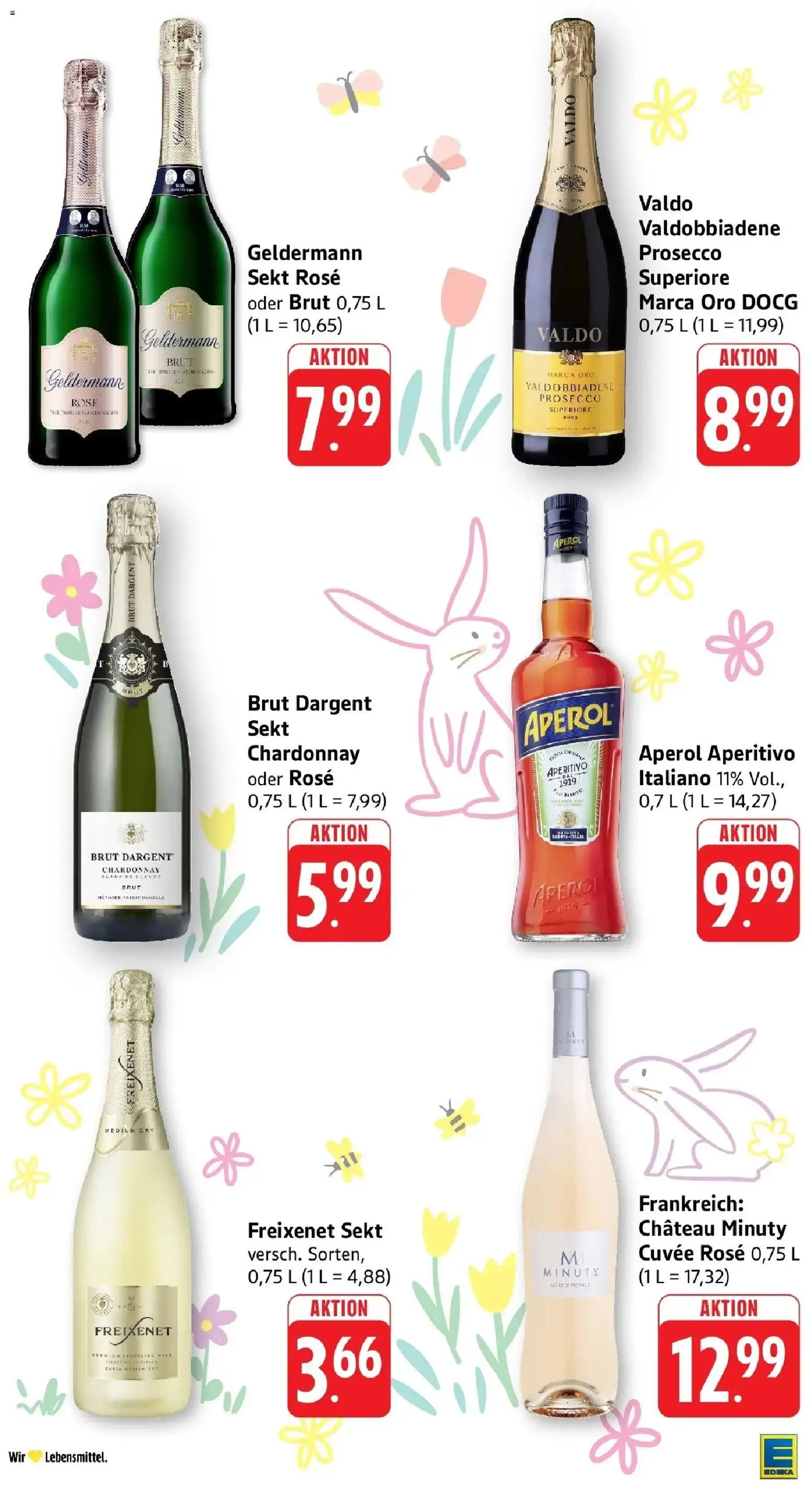 Edeka prospekt Göppingen-Ursenwang	 – gültig ab 30.03.2026 | Seite: 45 | Produkte: Freixenet, Sekt, Prosecco, Aperol
