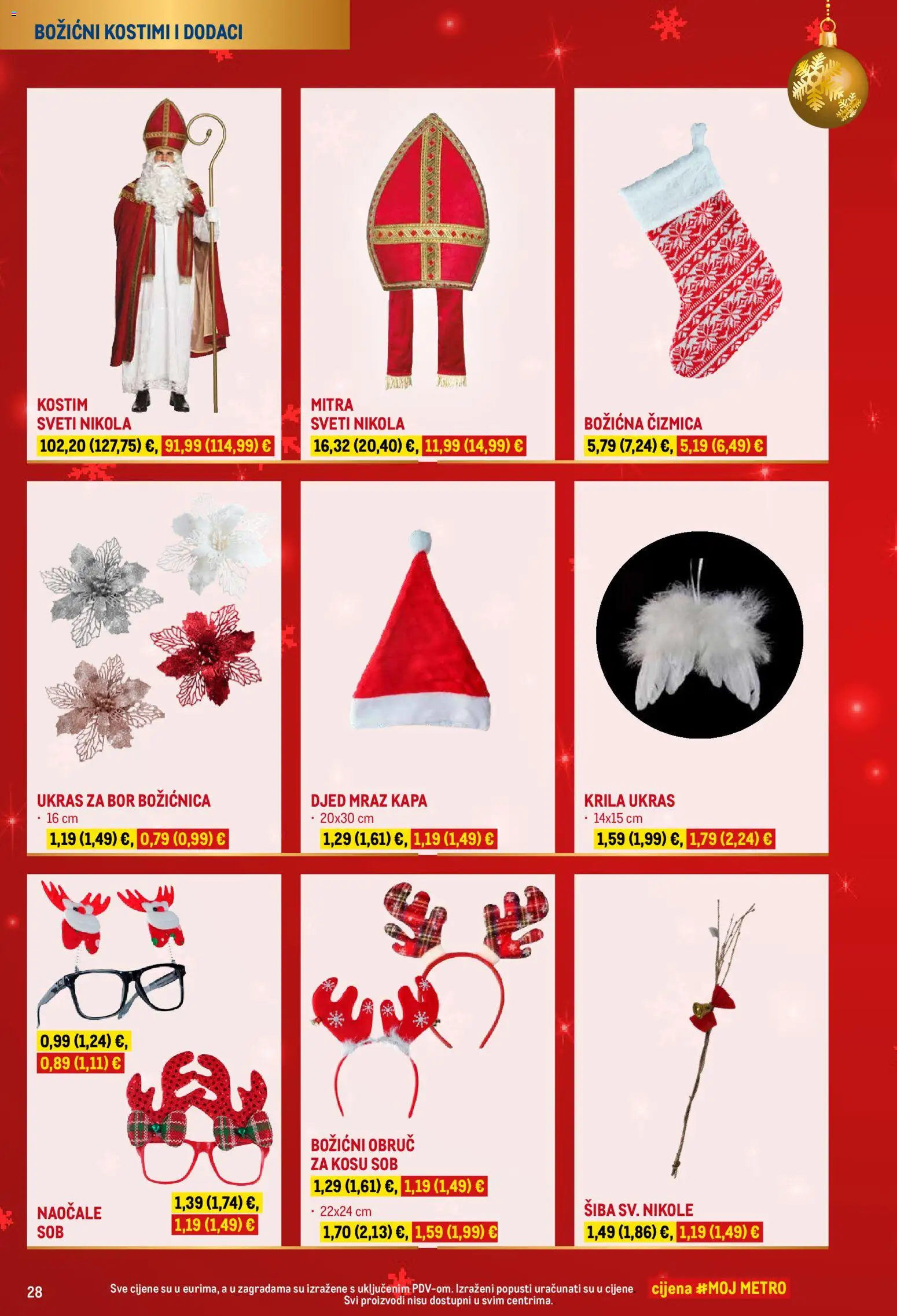 Metro katalog | vrijedi od 17.11.2025 | Stranica: 28 | Proizvodi: Kapa, Naočale