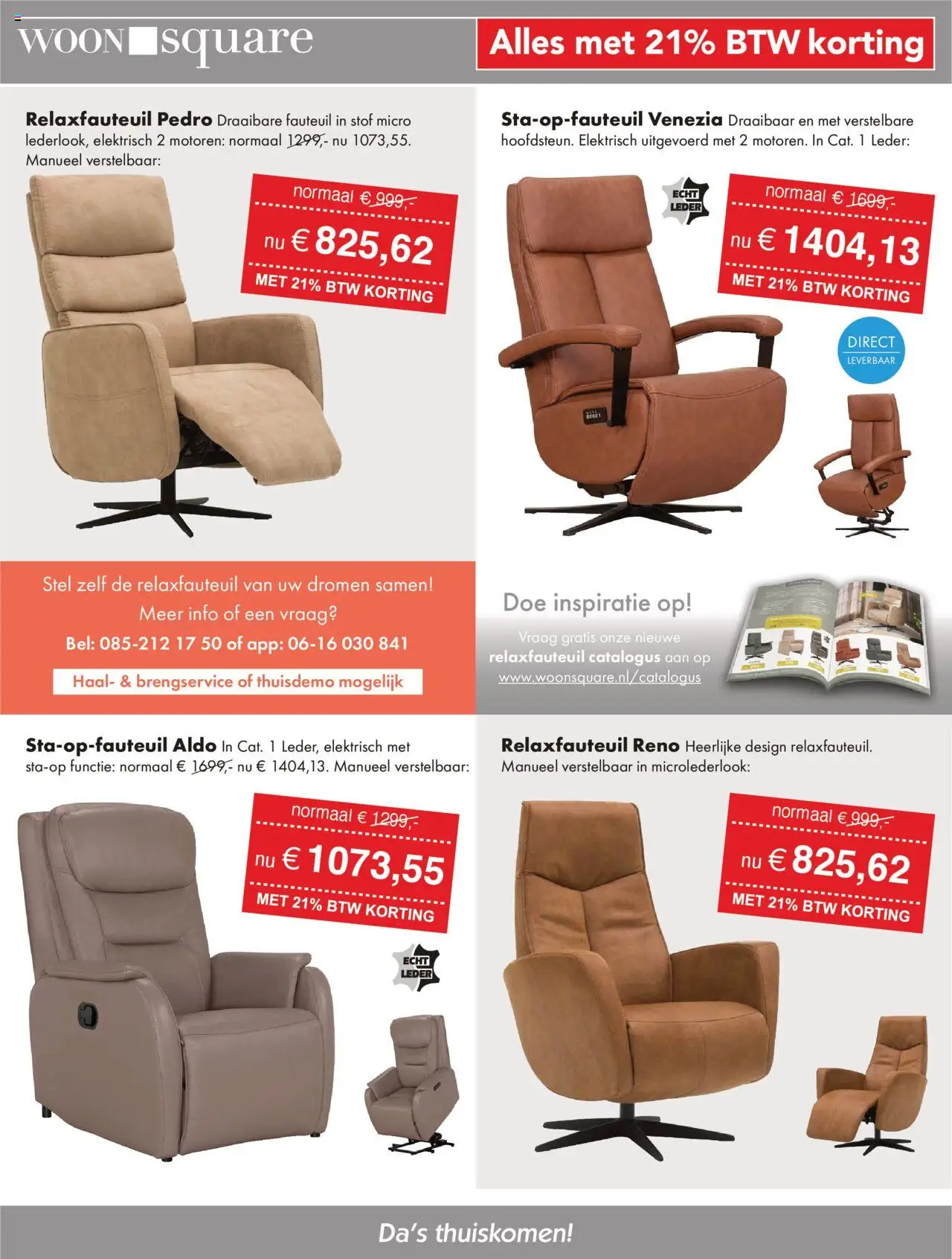  | Pagina: 10 | Producten: Fauteuil