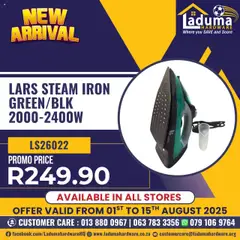 Preview of Laduma Hardware specials valid from 01.08.2025